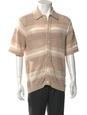 KITH Printed Collar Polo Sweater