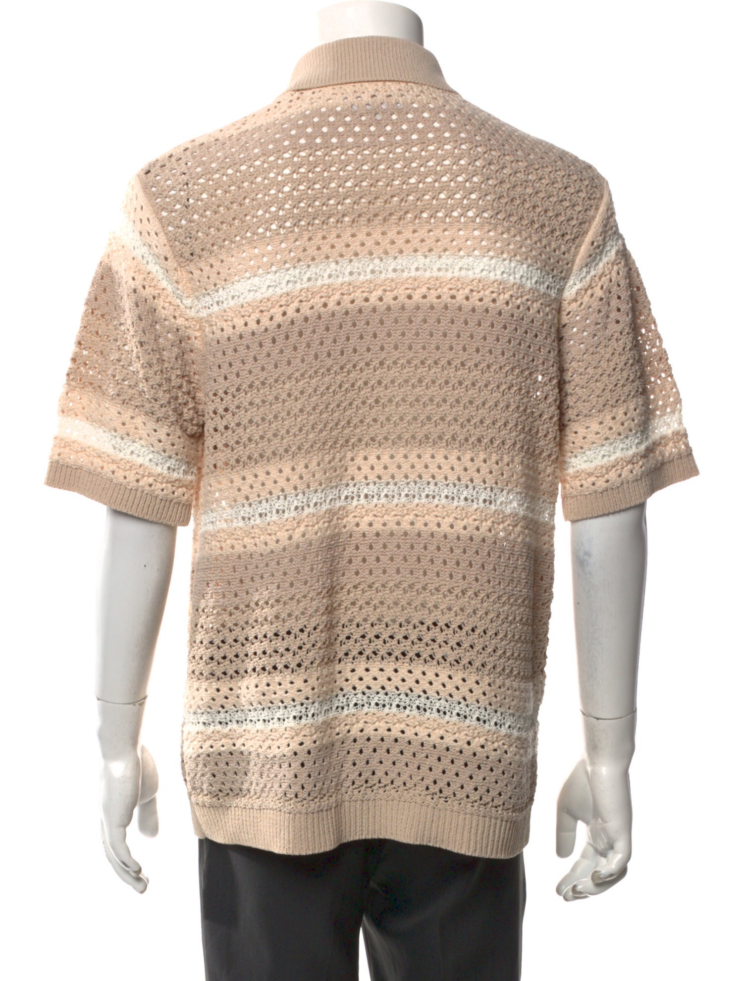 KITH Printed Collar Polo Sweater