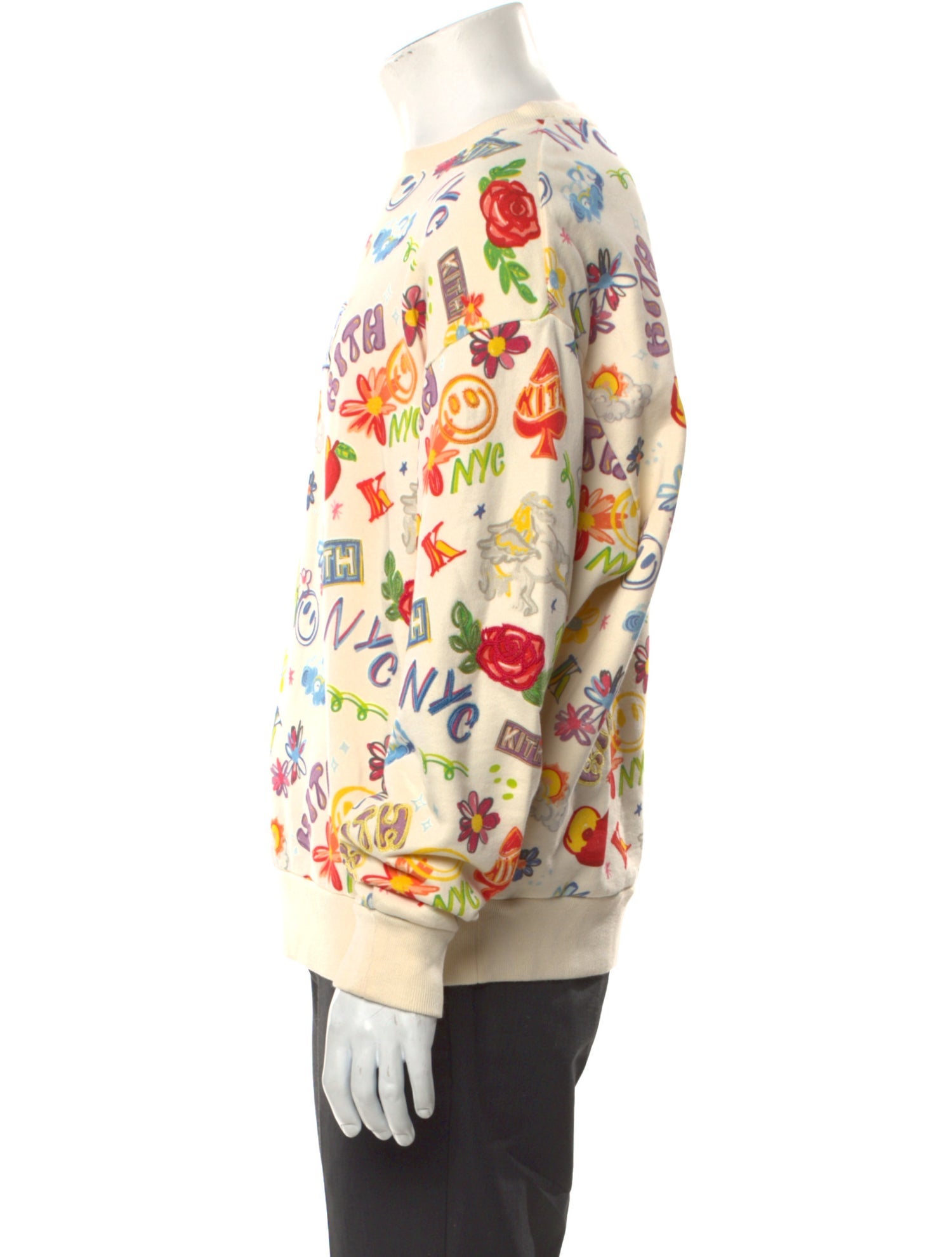 KITH Printed Crew Neck Pullover