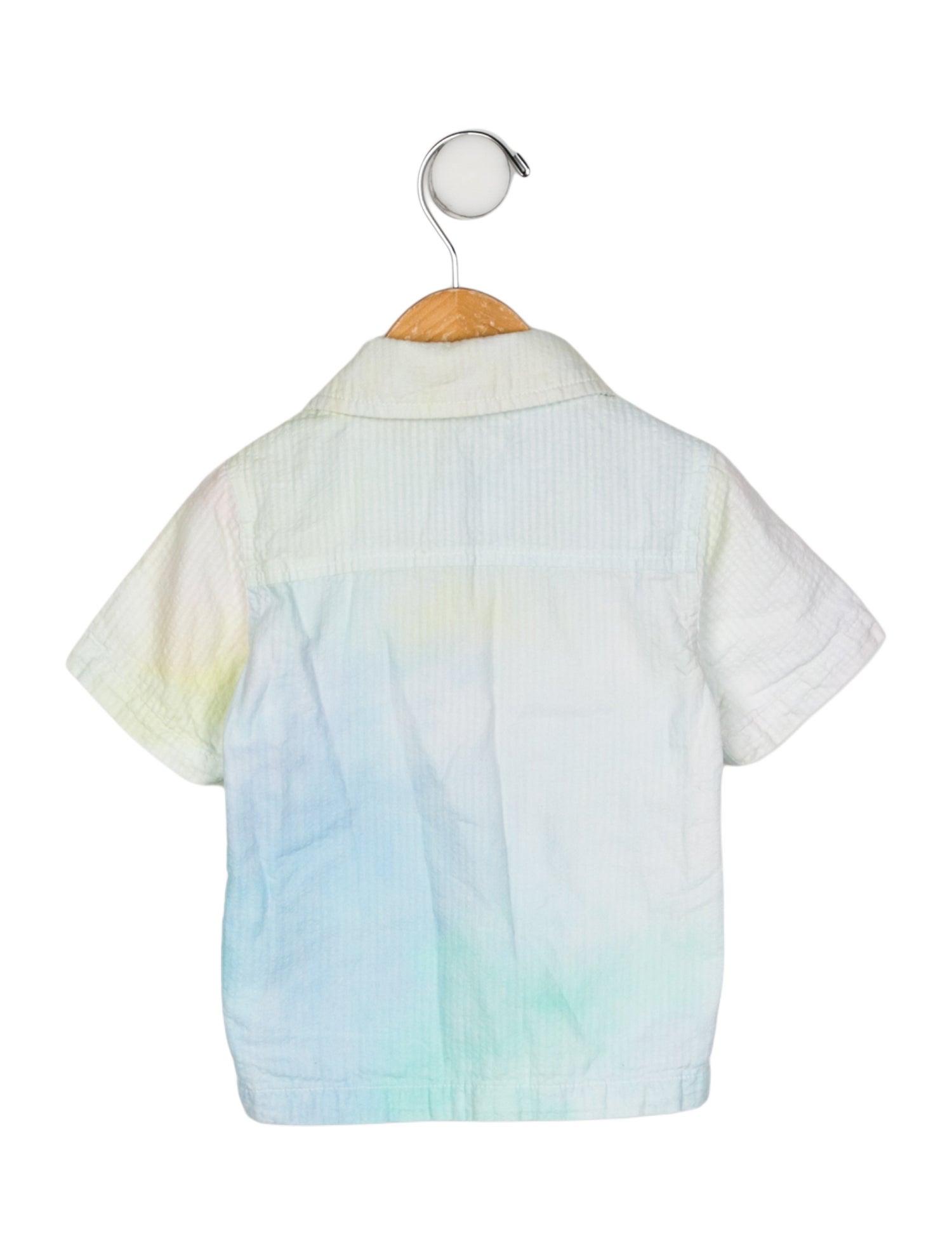 KITH Boys' Logo Button Up Shirt