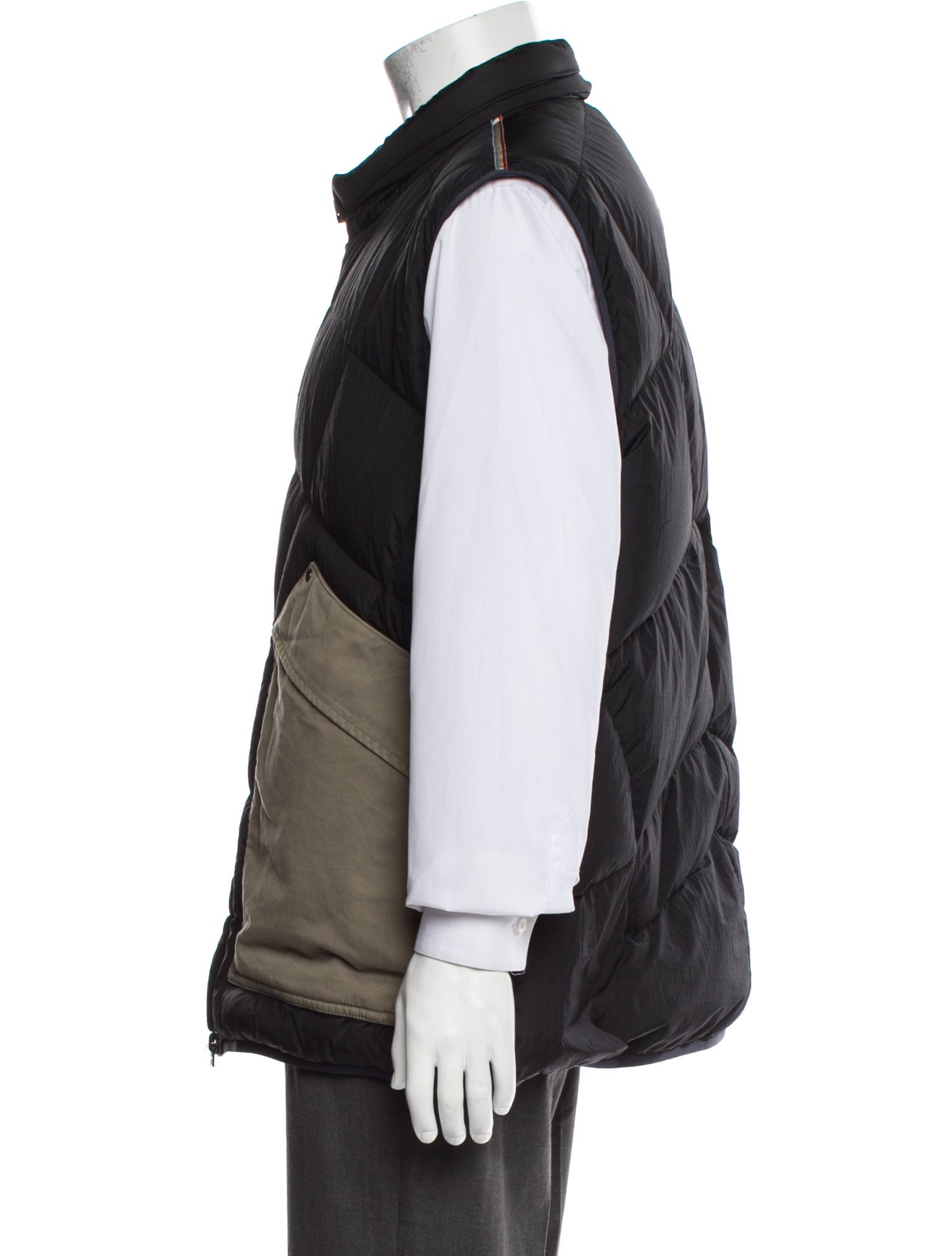 Moncler Colorblock Pattern Vest