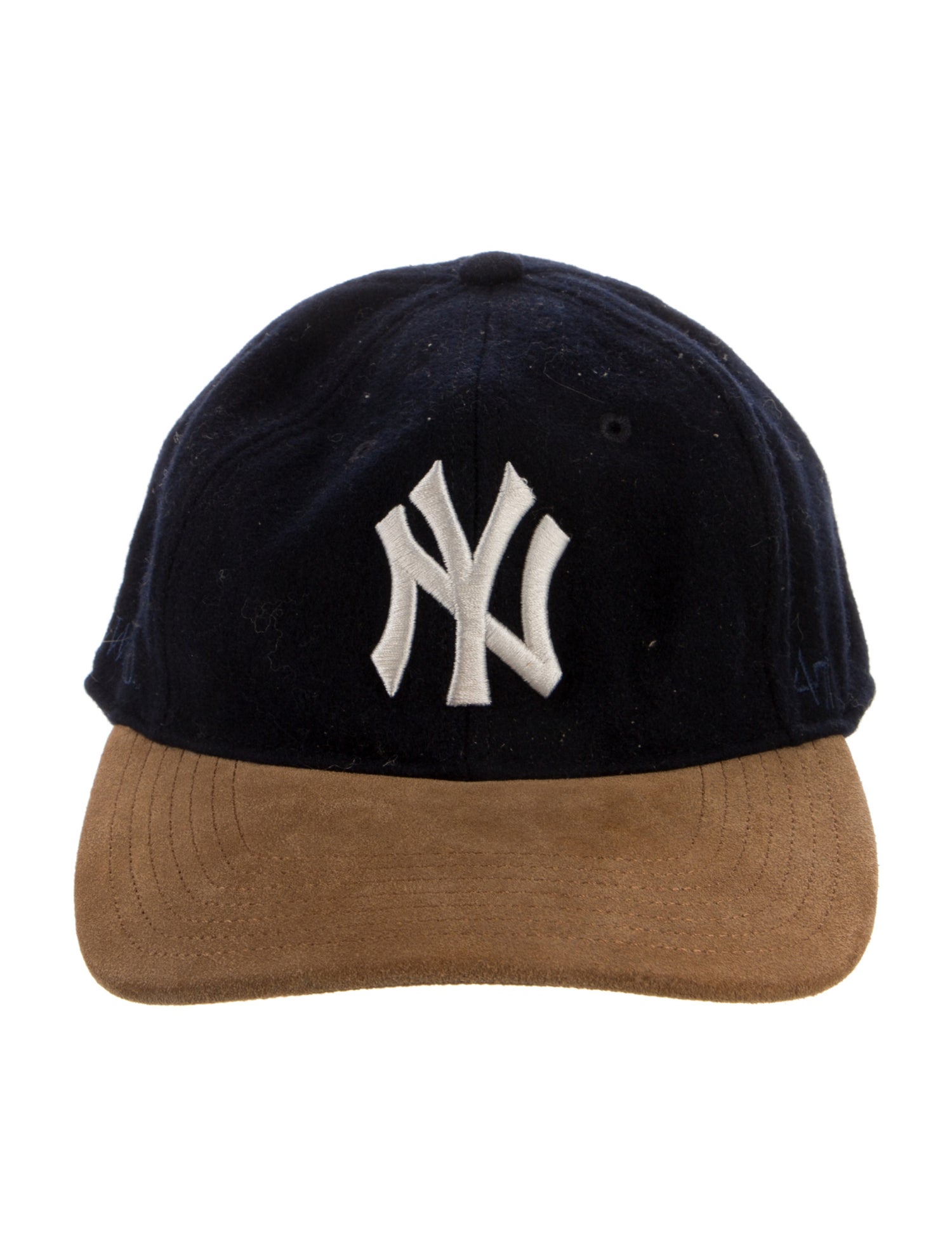 KITH x MLB Wool and Leather Embroidered Baseball Cap