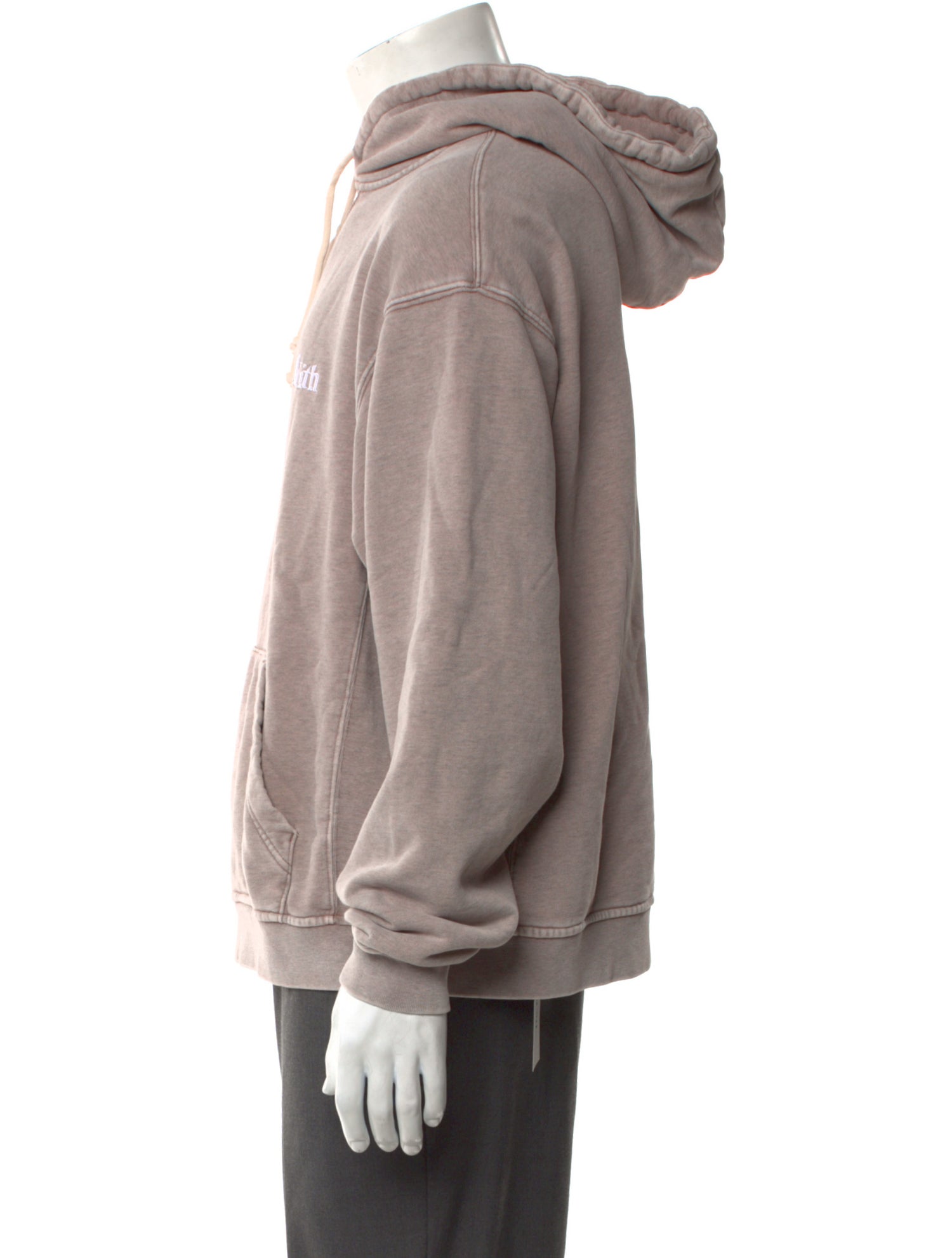 KITH Logo Embroidered Crew Neck Hoodie