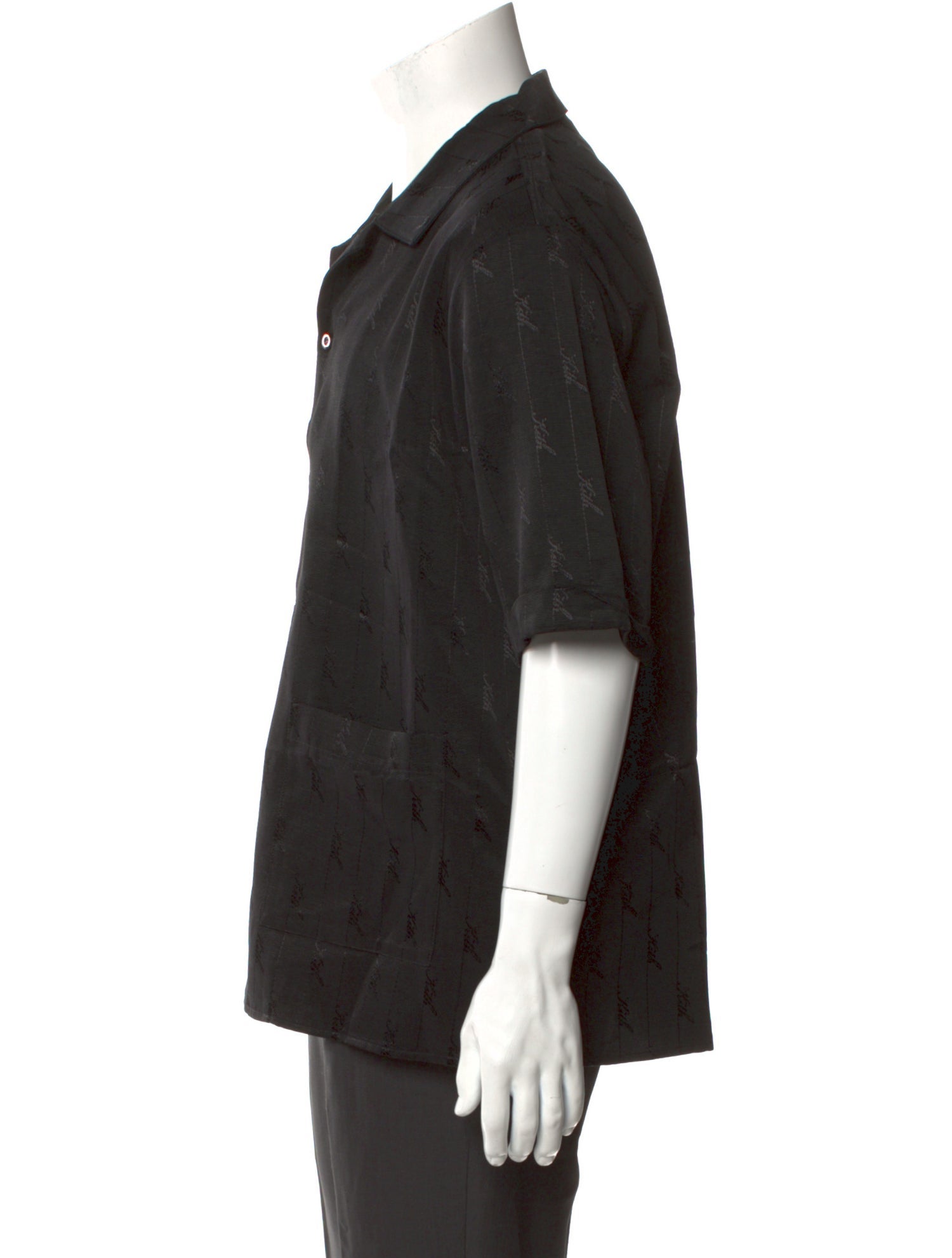 KITH Printed Three-Quarter Sleeve Shirt