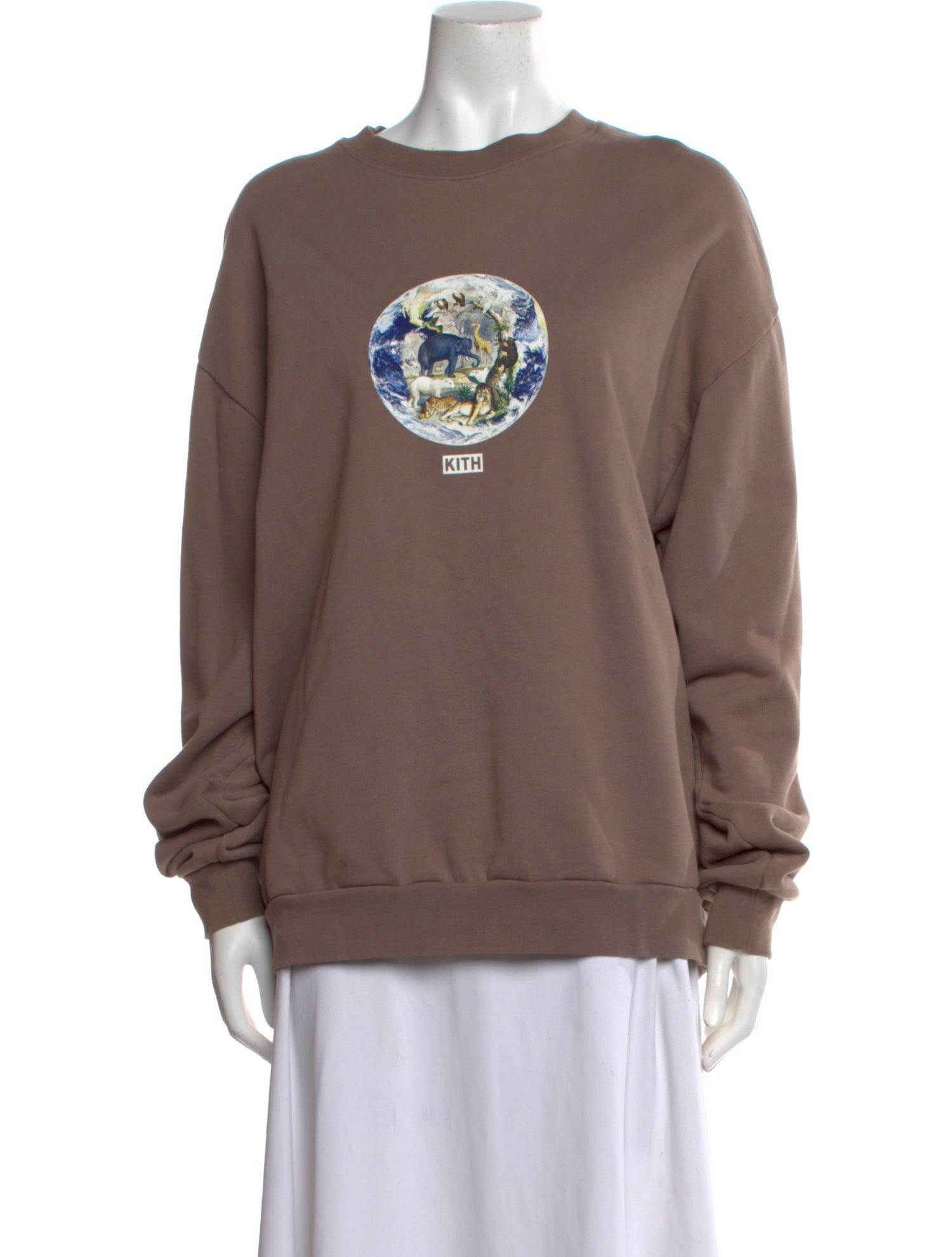 KITH Graphic Print Crew Neck Sweatshirt