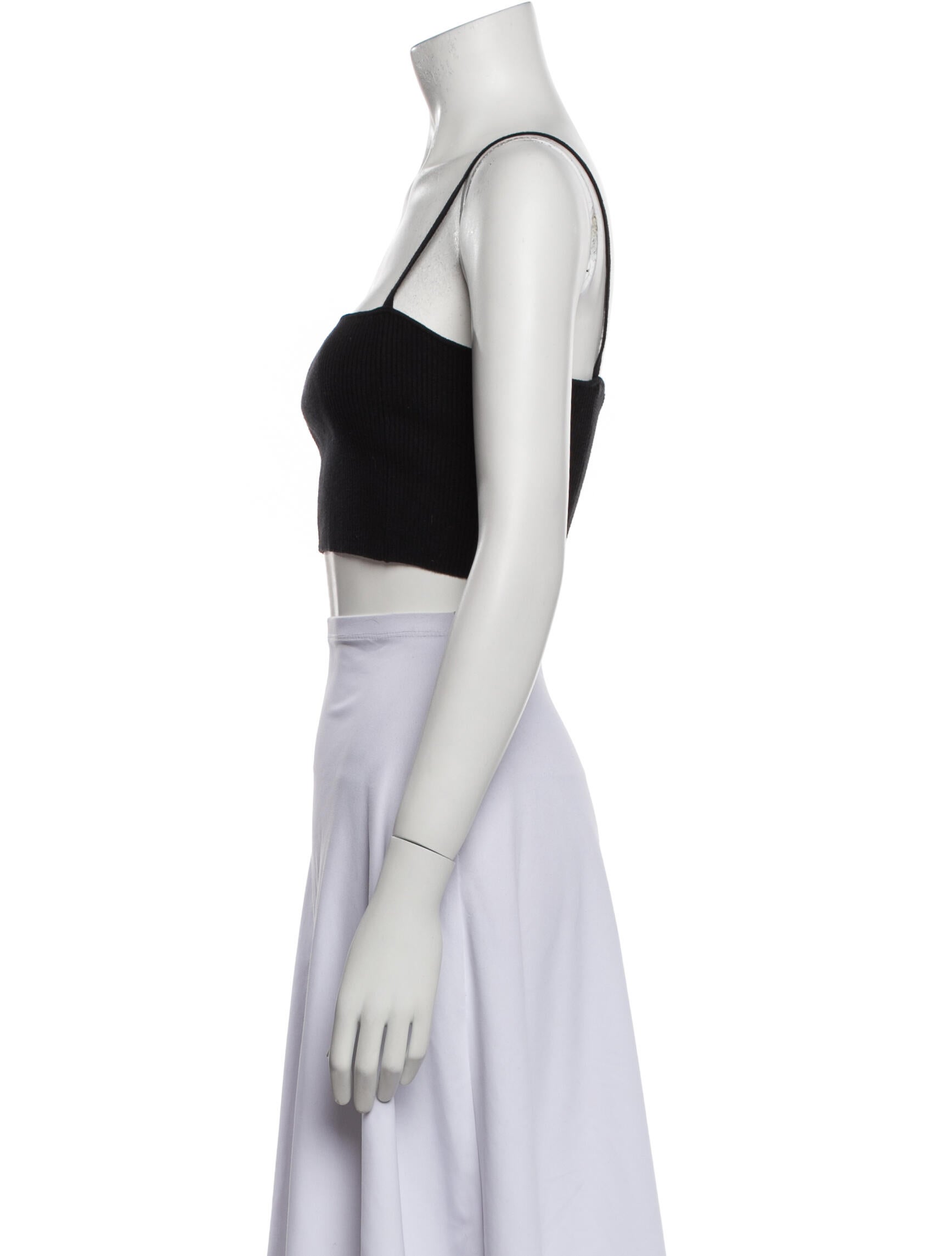 KITH Square Neckline Sleeveless Crop Top