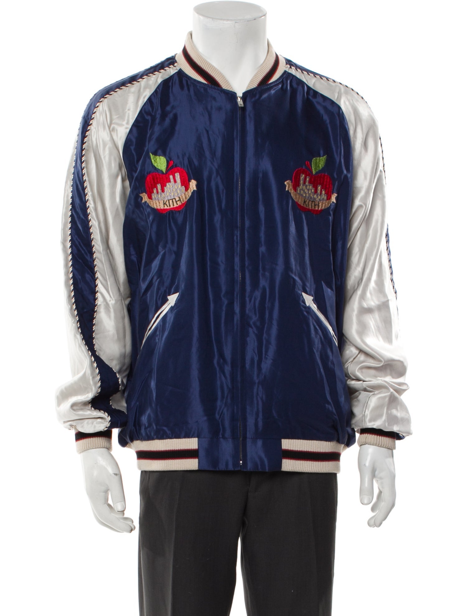 KITH Striped Bomber Jacket