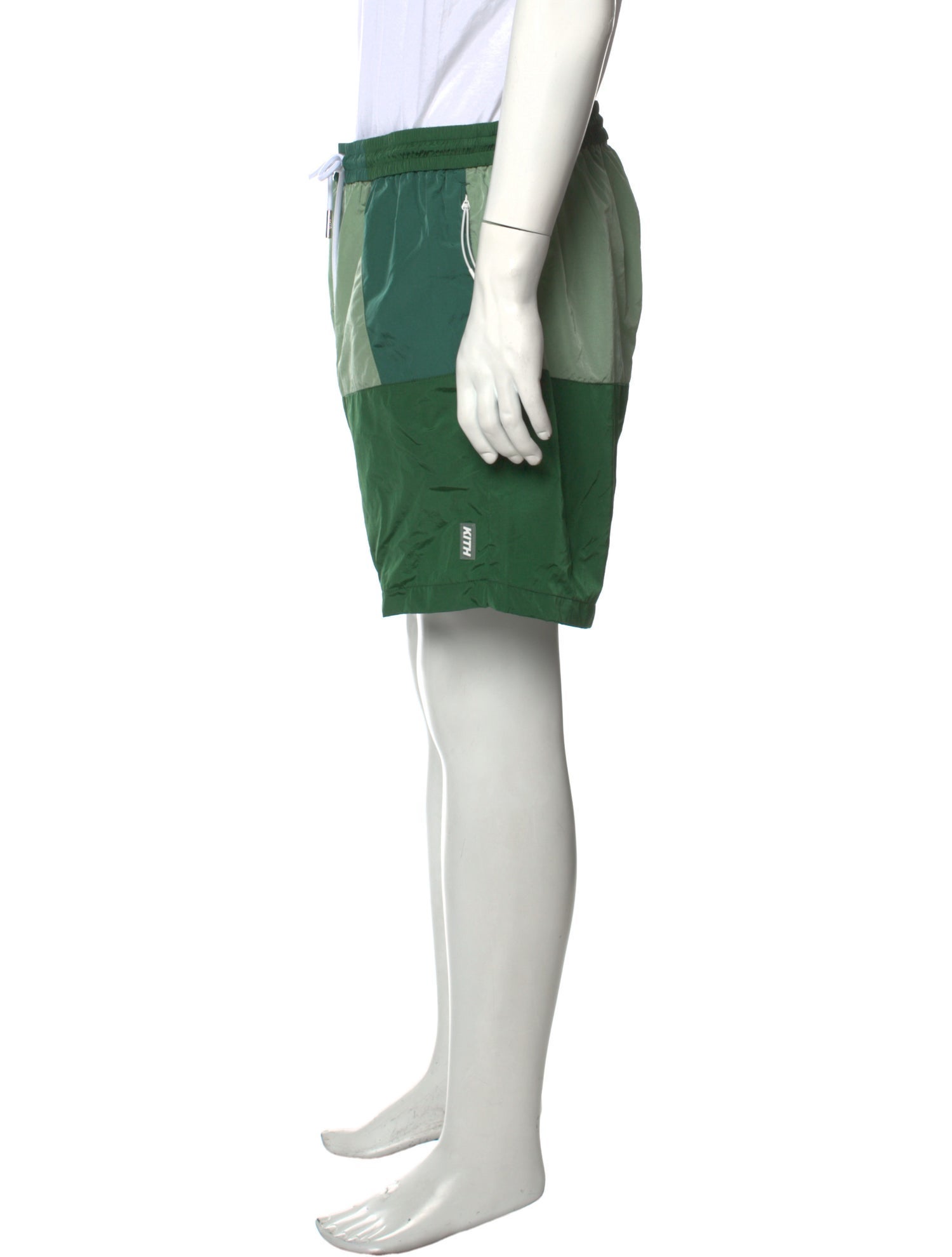 KITH Colorblock Pattern Jogger Shorts w/ Tags