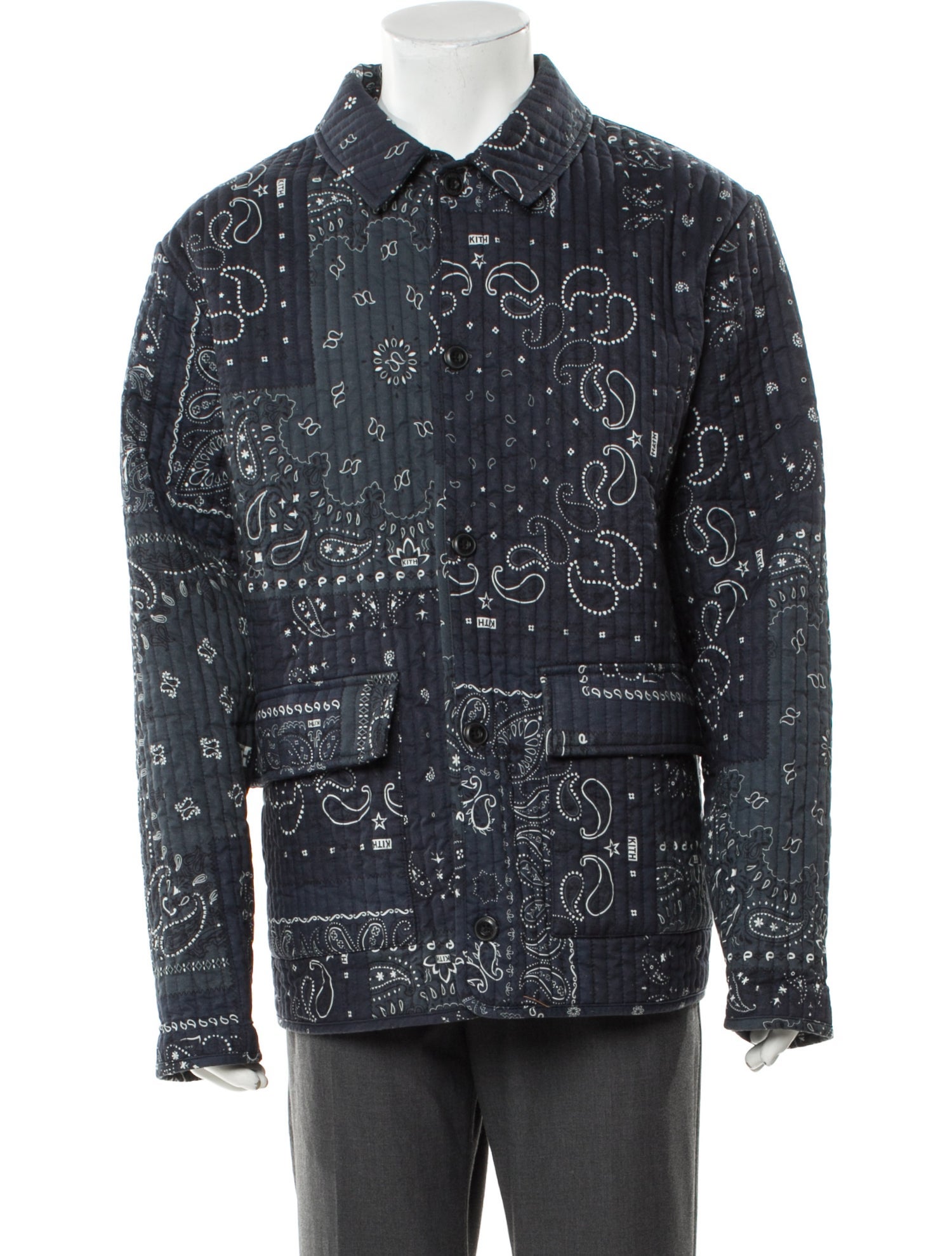 KITH 2022 Paisley Peacoat