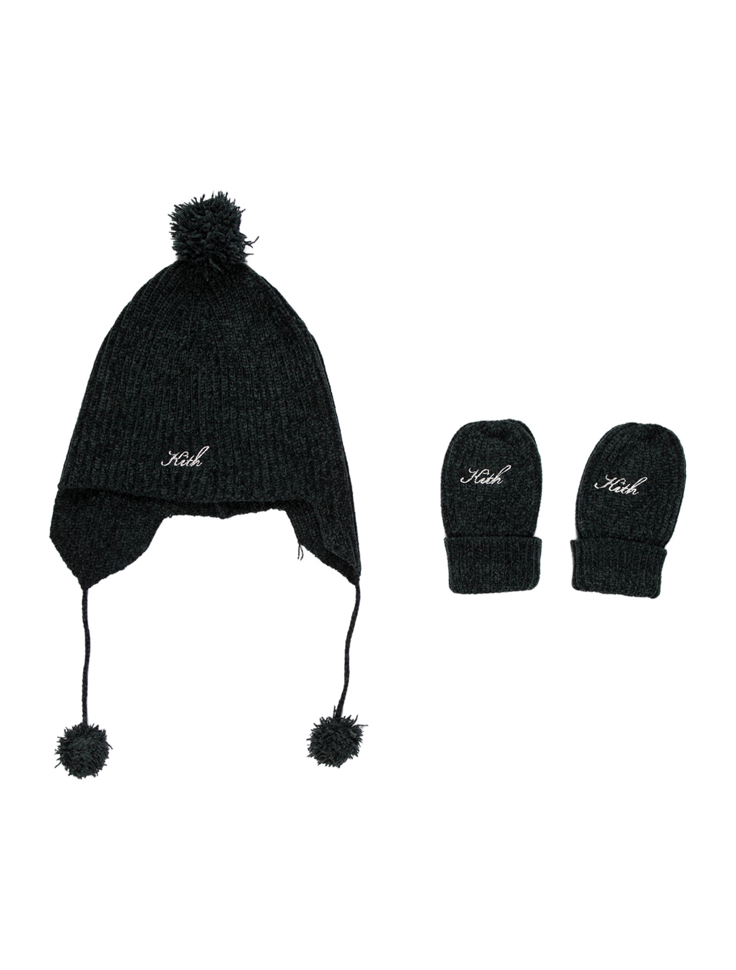 KITH Beanie and Mitten Set