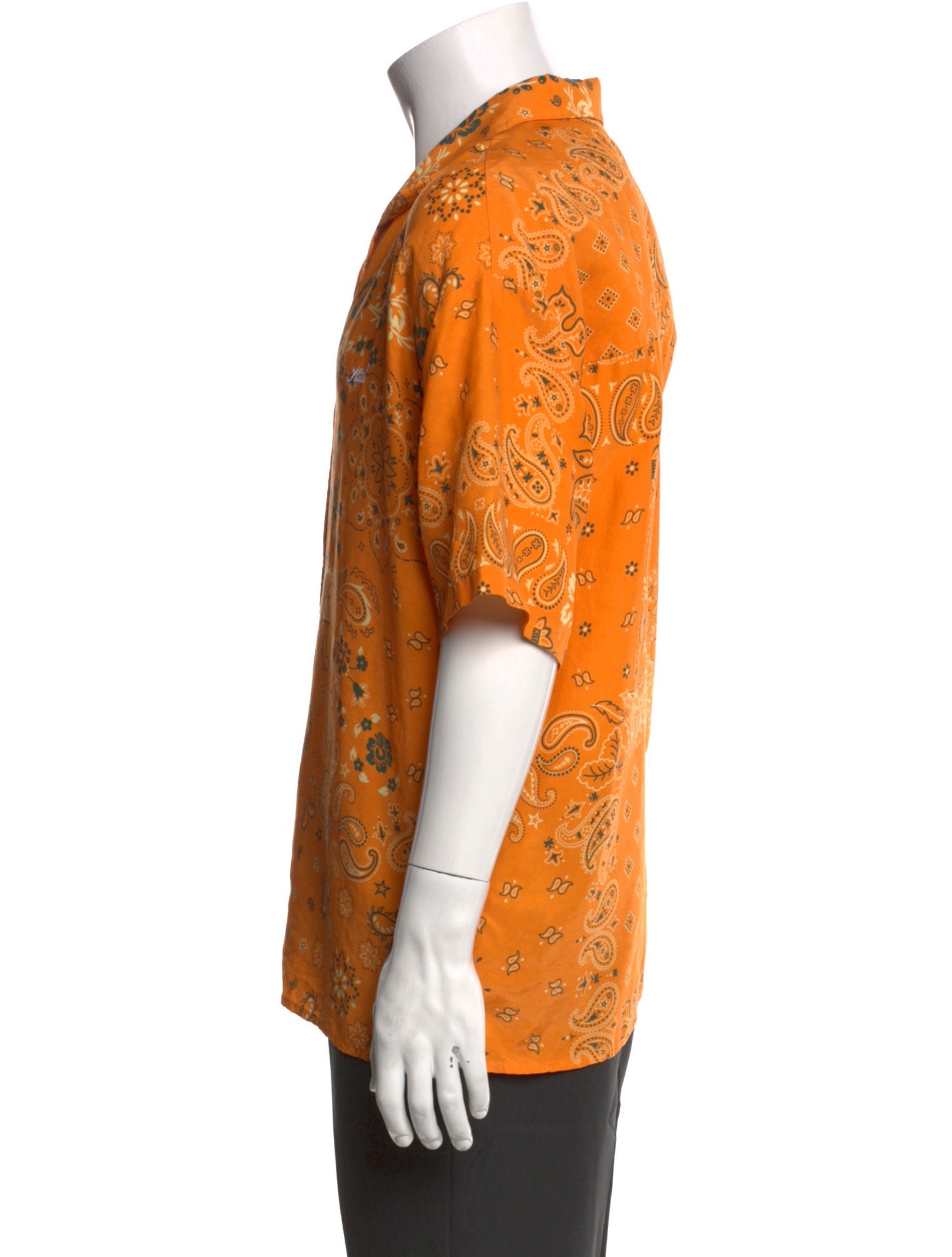 KITH Paisley Print Short Sleeve Shirt