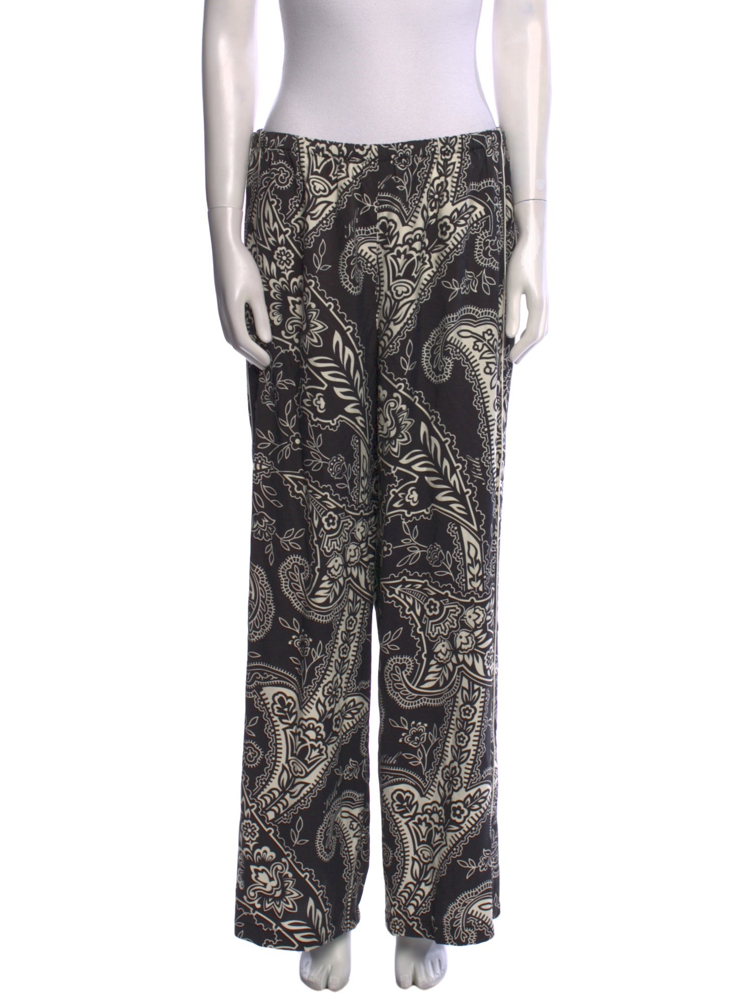 KITH Floral Print Wide Leg Pants
