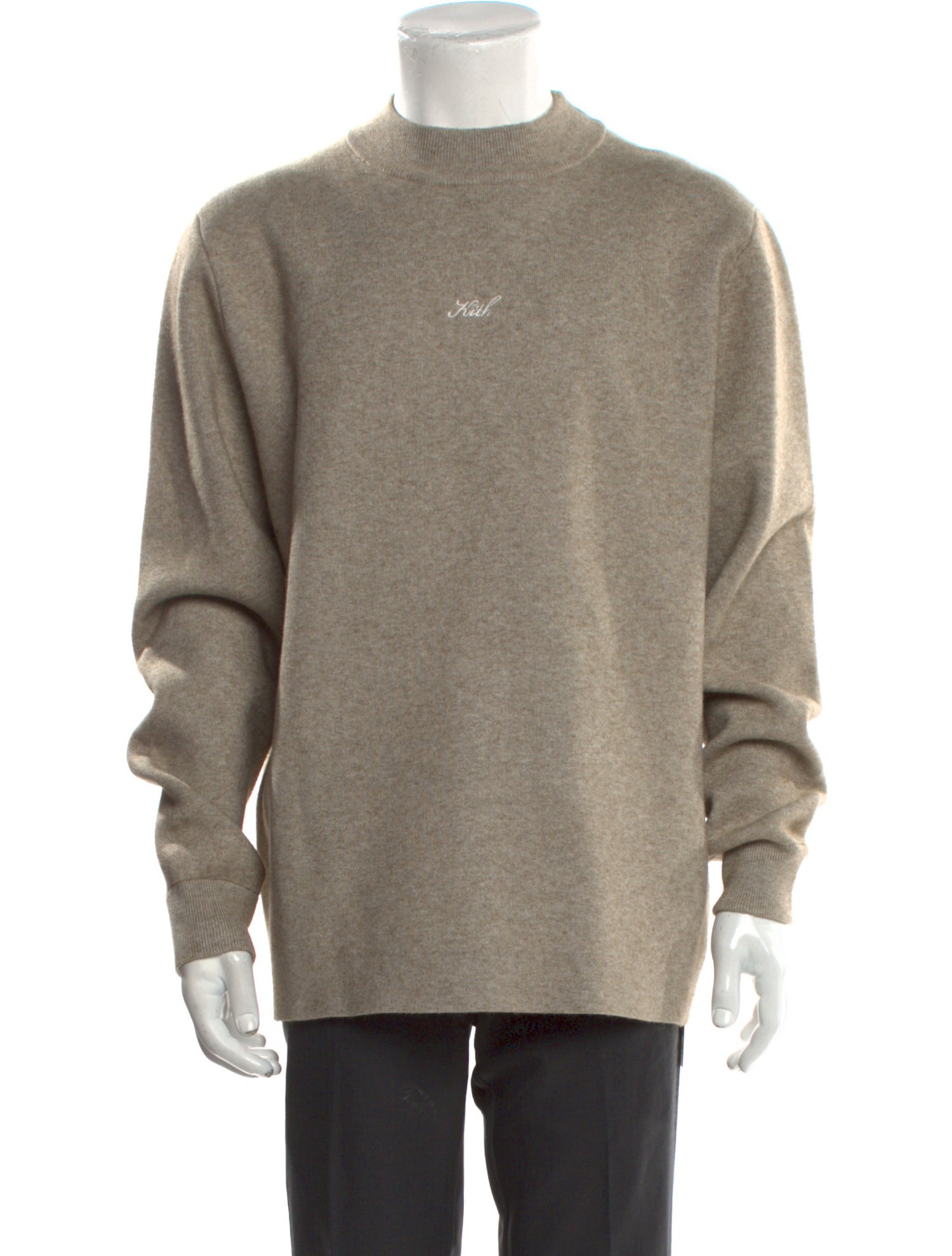 KITH Mock Neck Long Sleeve Pullover