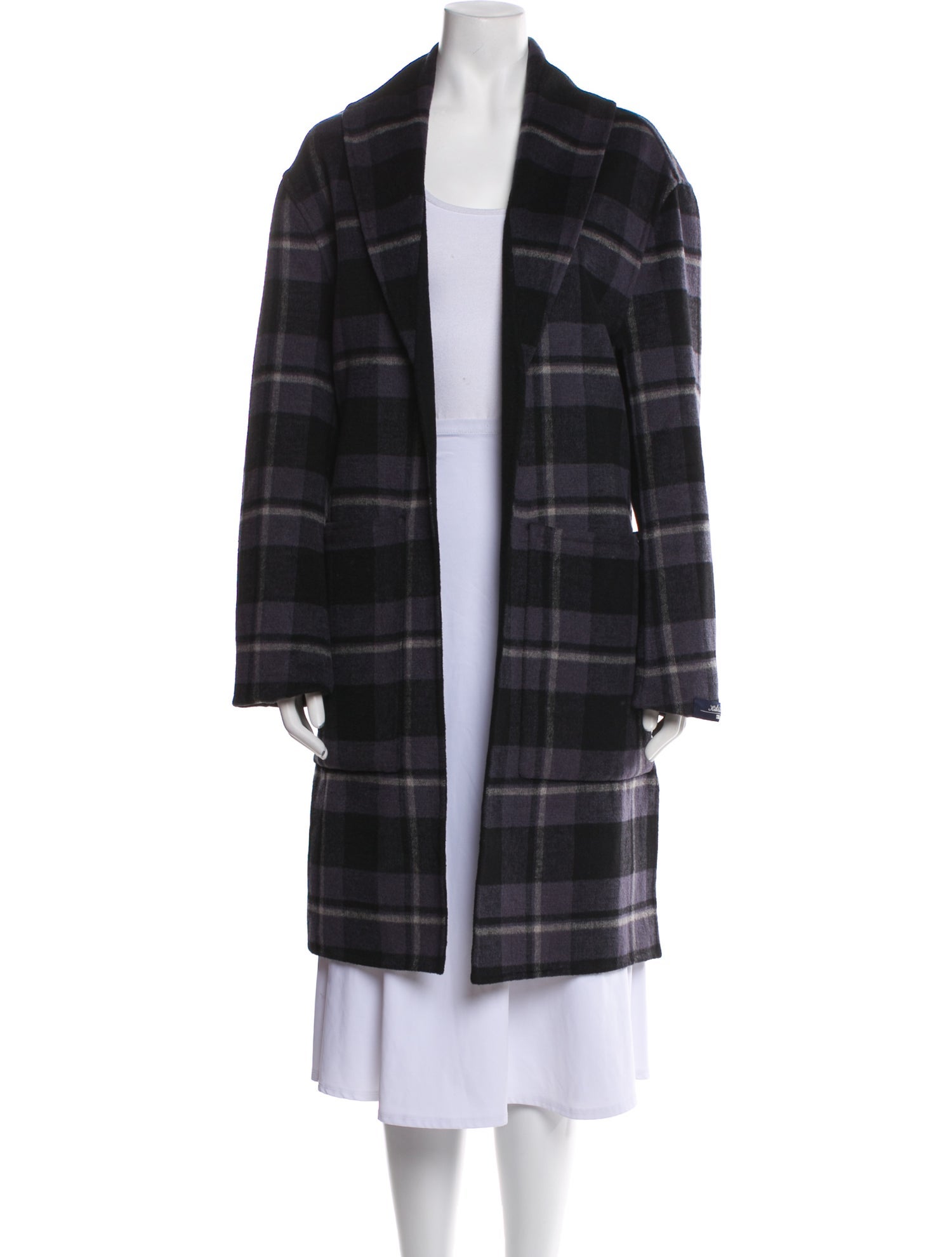 KITH Plaid Print Coat