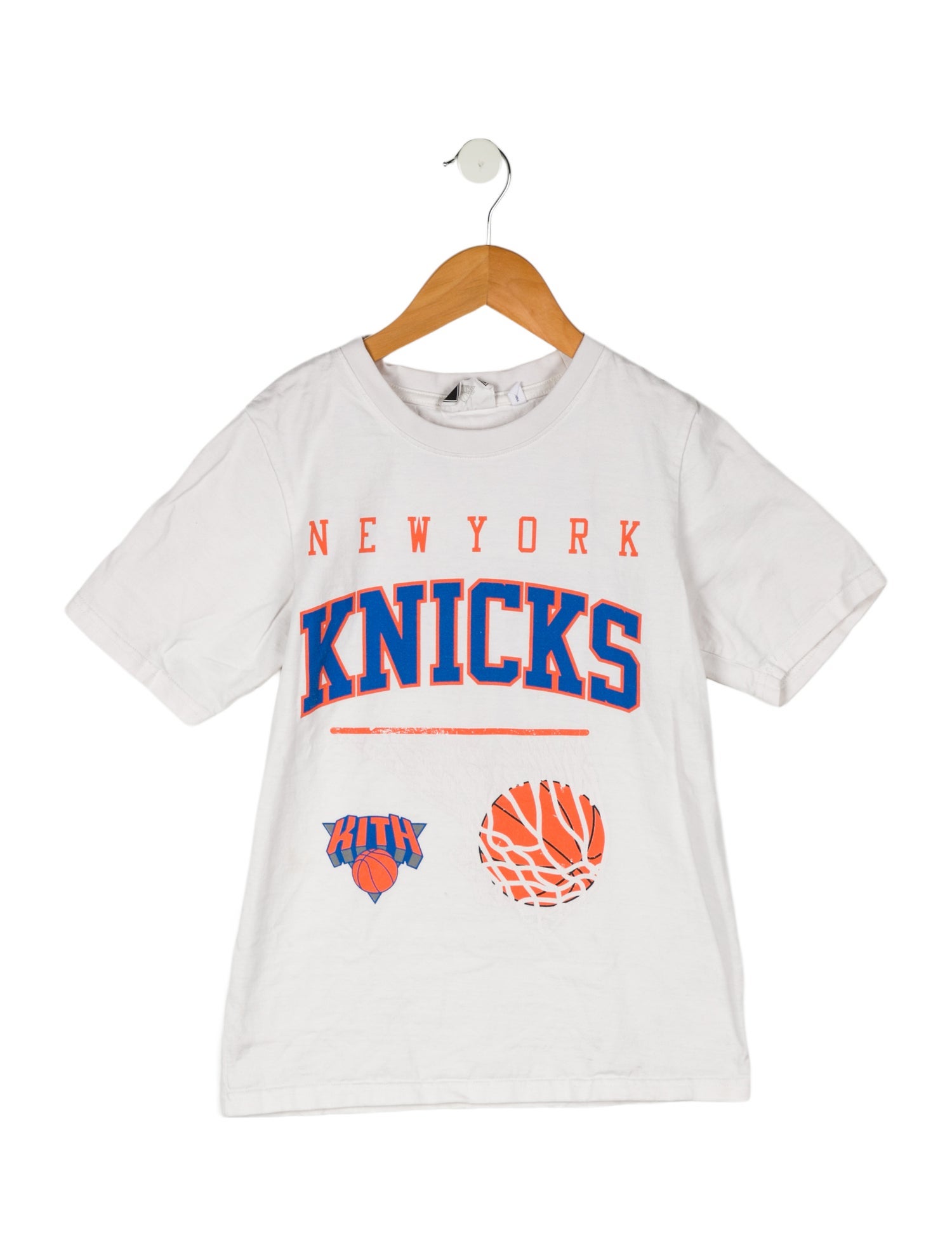 KITH Boys' Short Sleeve Logo Printed T-Shirt