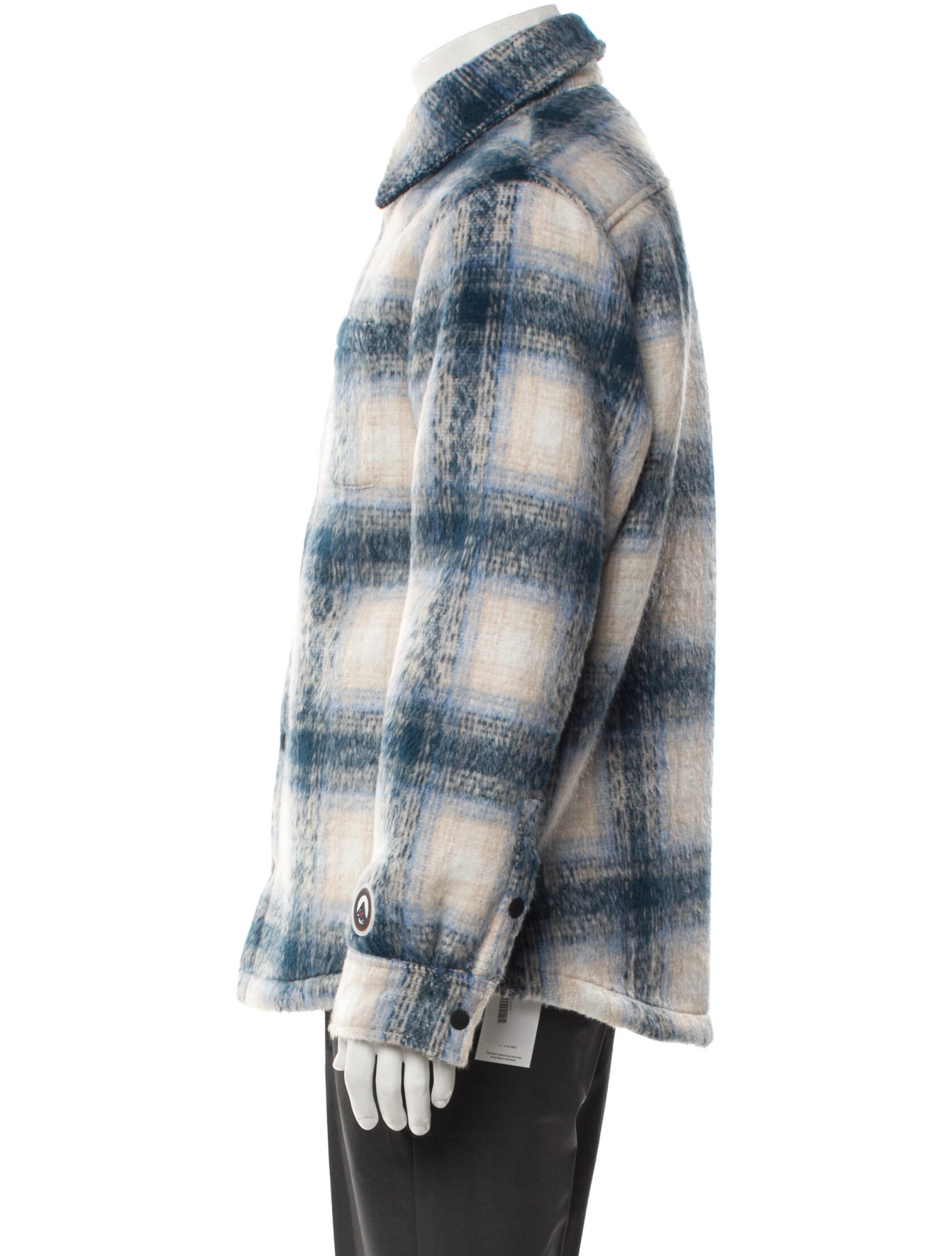KITH Plaid Print Puffer Coat w/ Tags