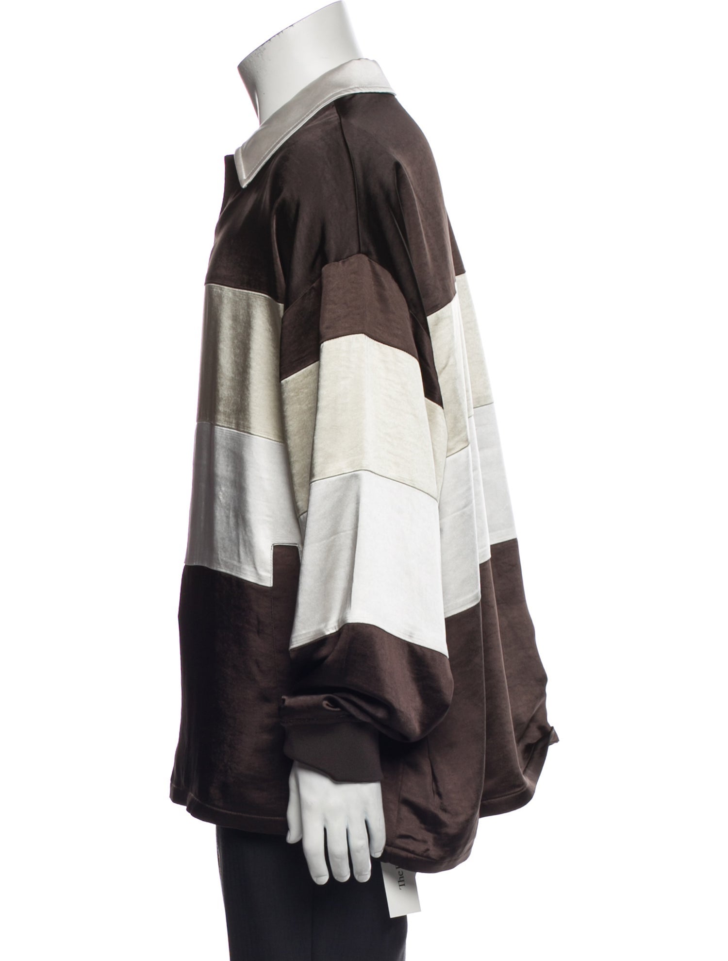 KITH Colorblock Pattern Long Sleeve Shirt