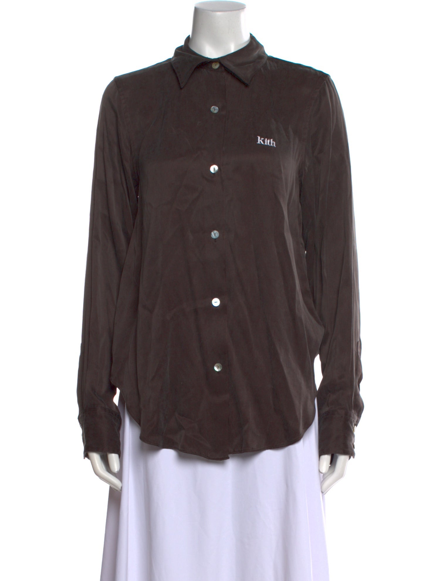 KITH Long Sleeve Button-Up Top