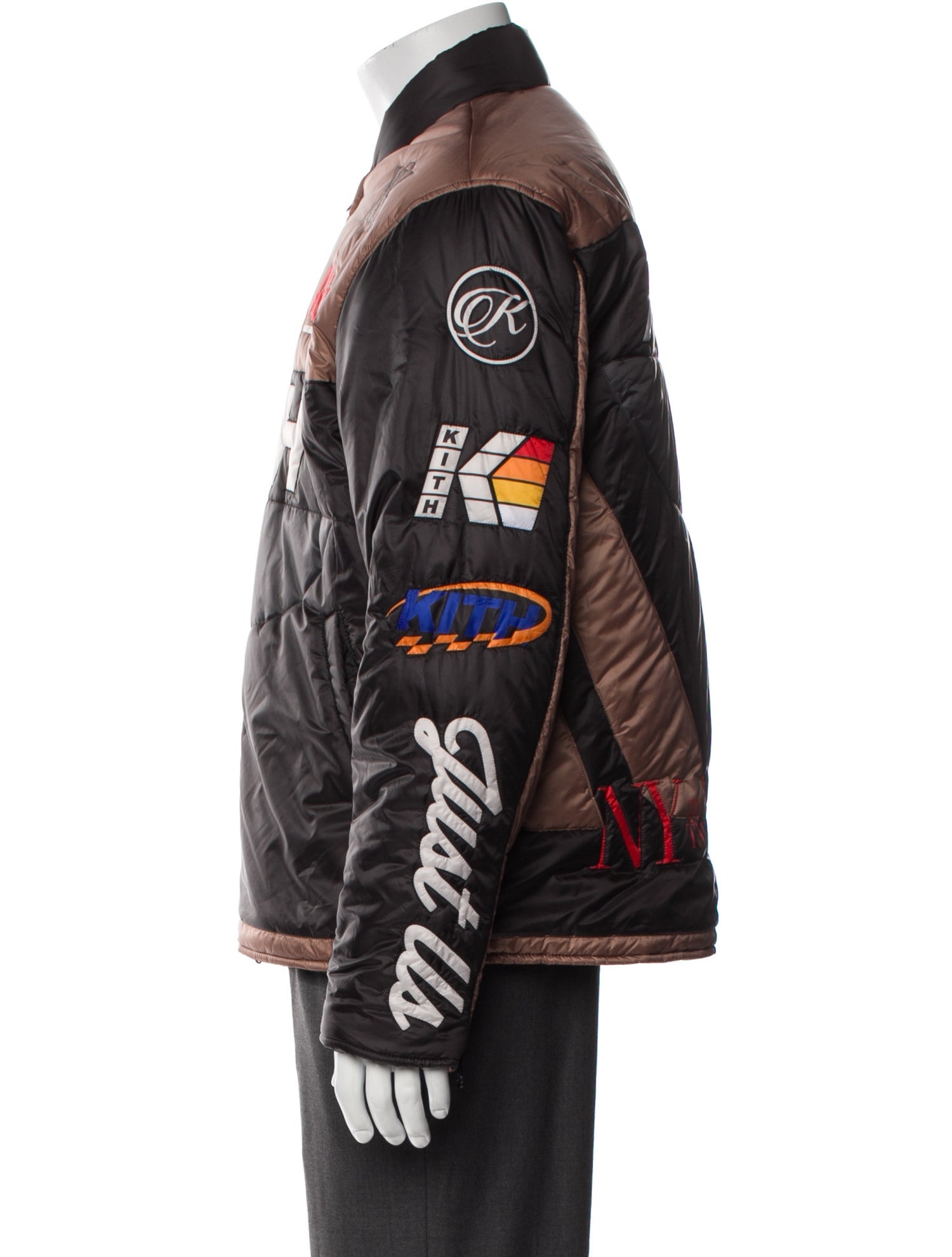 KITH Graphic Print Puffer Coat w/ Tags