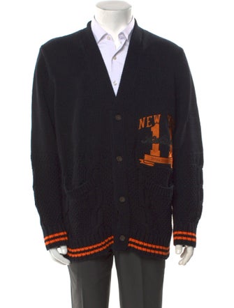 KITH 2022 x New York Knicks Combo Stitch Cardigan
