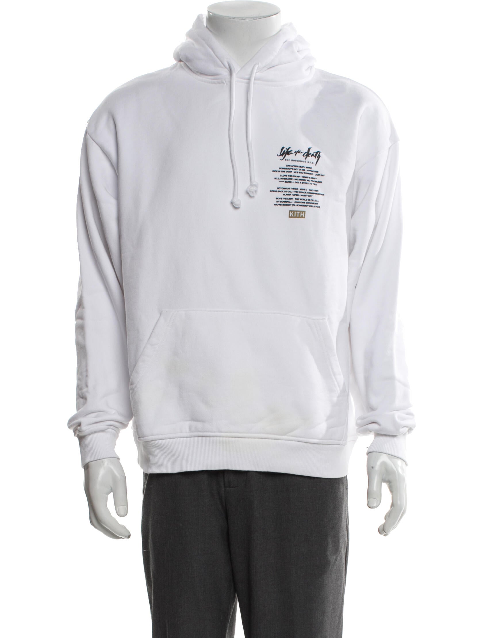 KITH 2021 The Notorious B.I.G Life After Death 'White' Hoodie