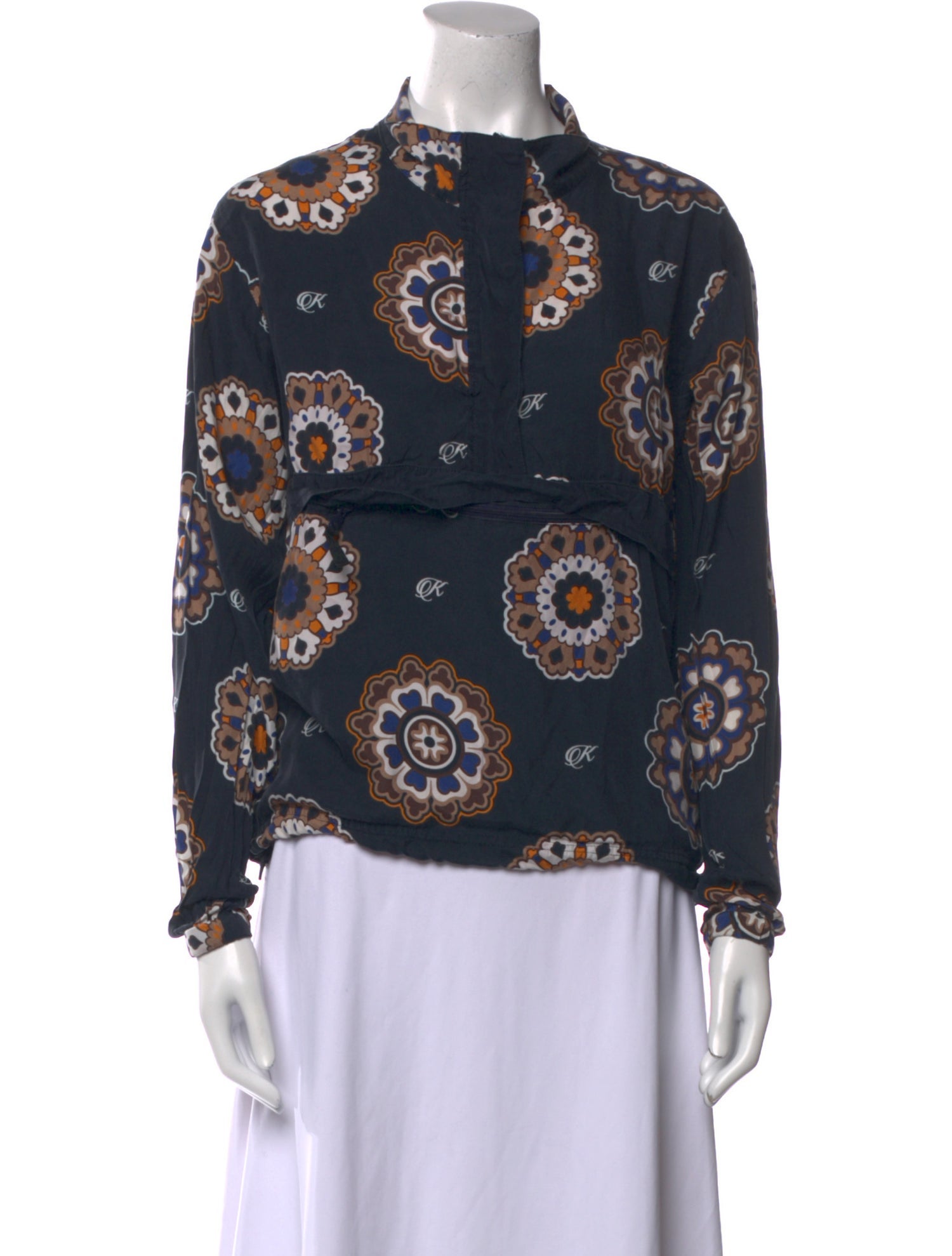 KITH Silk Printed Blouse