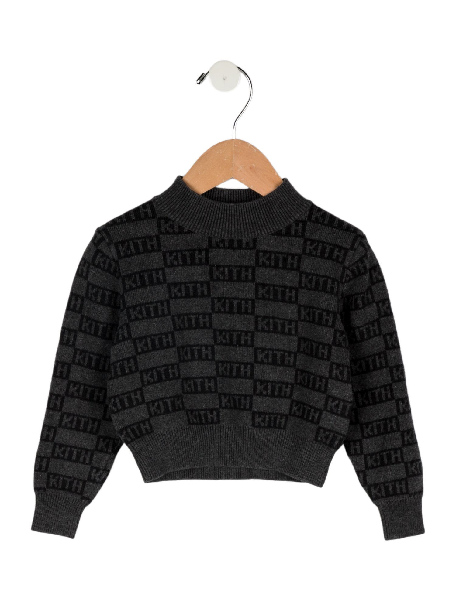 KITH Boys' Logo Printed Sweater