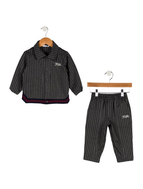 KITH Toddler Boys' Logo Print 2-Piece Set