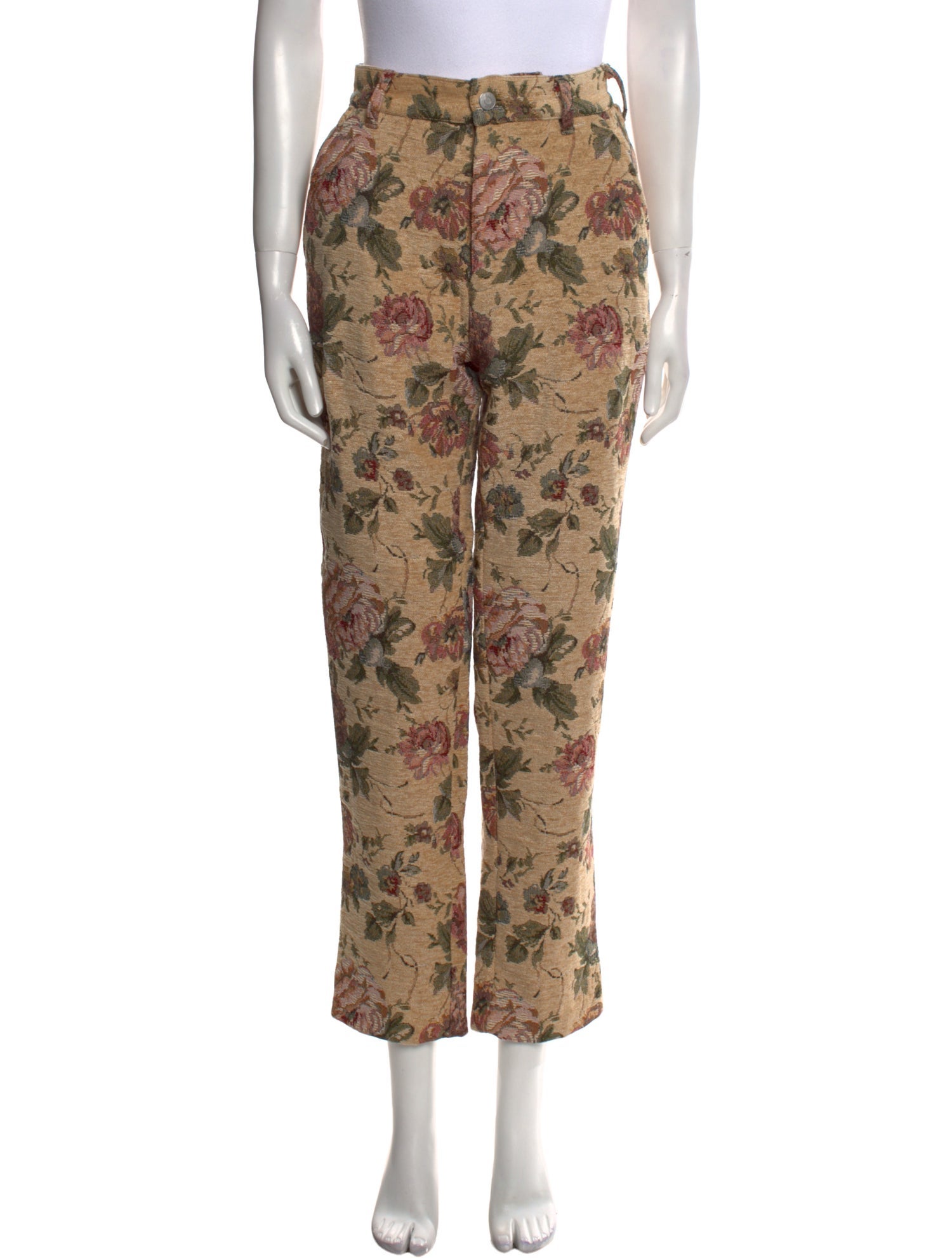 KITH Floral Print Straight Leg Pants