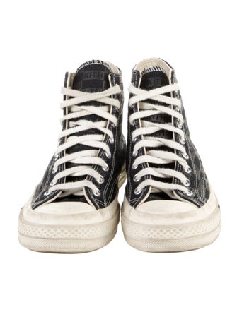 KITH Canvas Printed Sneakers