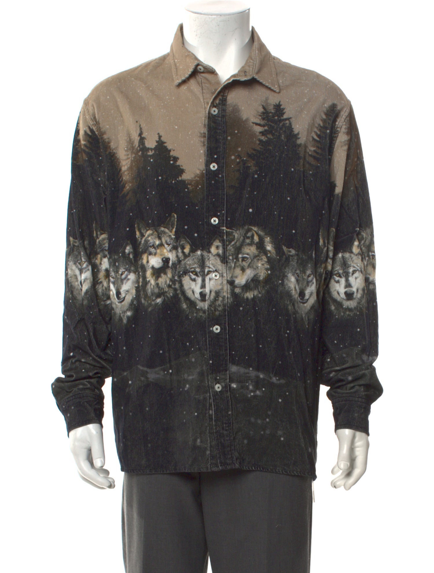 KITH Printed Long Sleeve Shirt