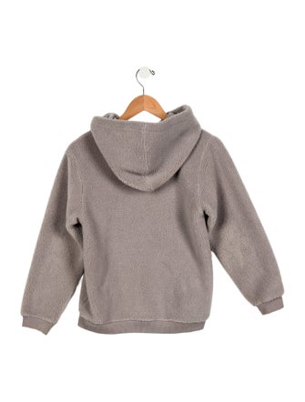 KITH Kids' Logo Embroidered Fleece Jacket