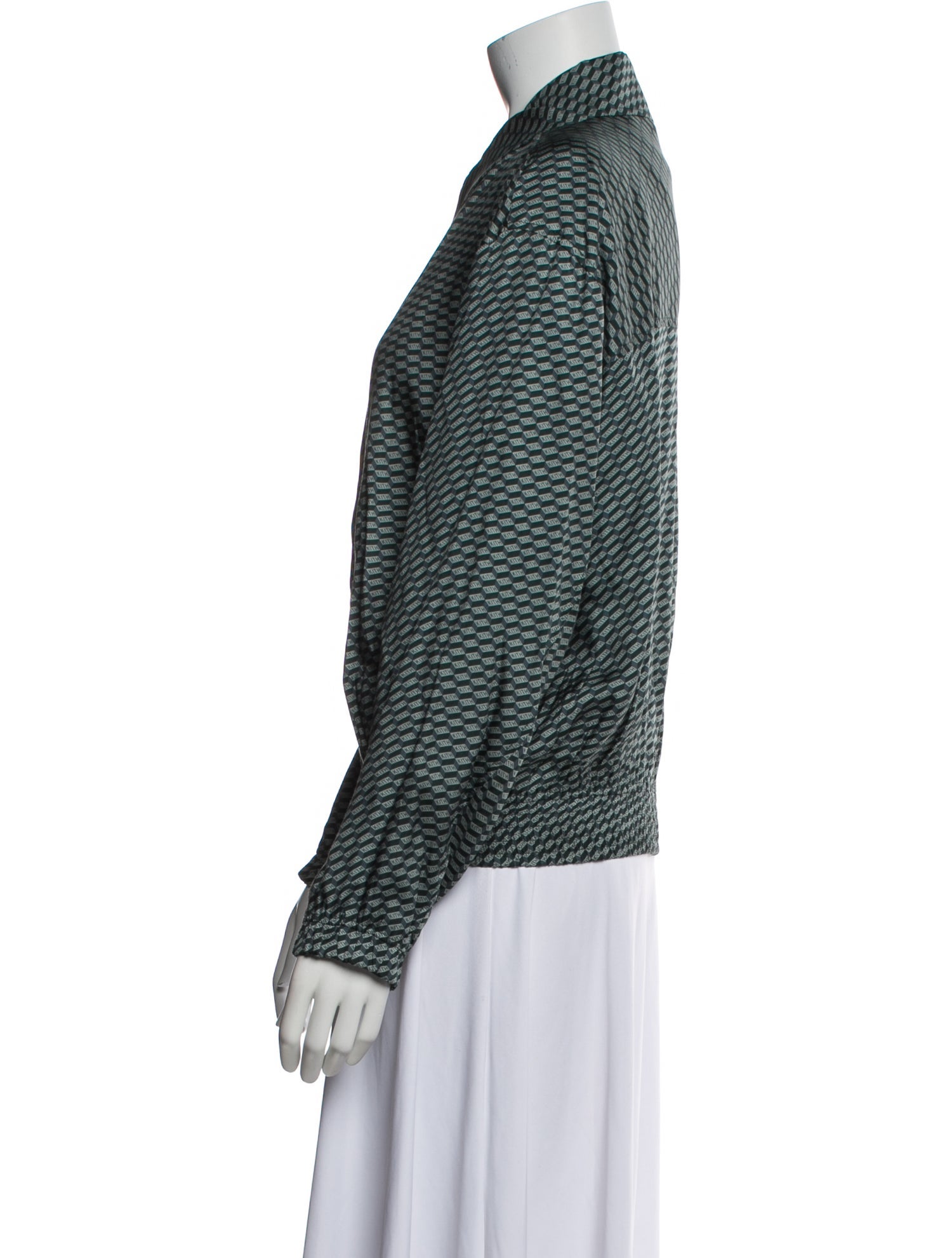 KITH Silk Printed Bomber Jacket