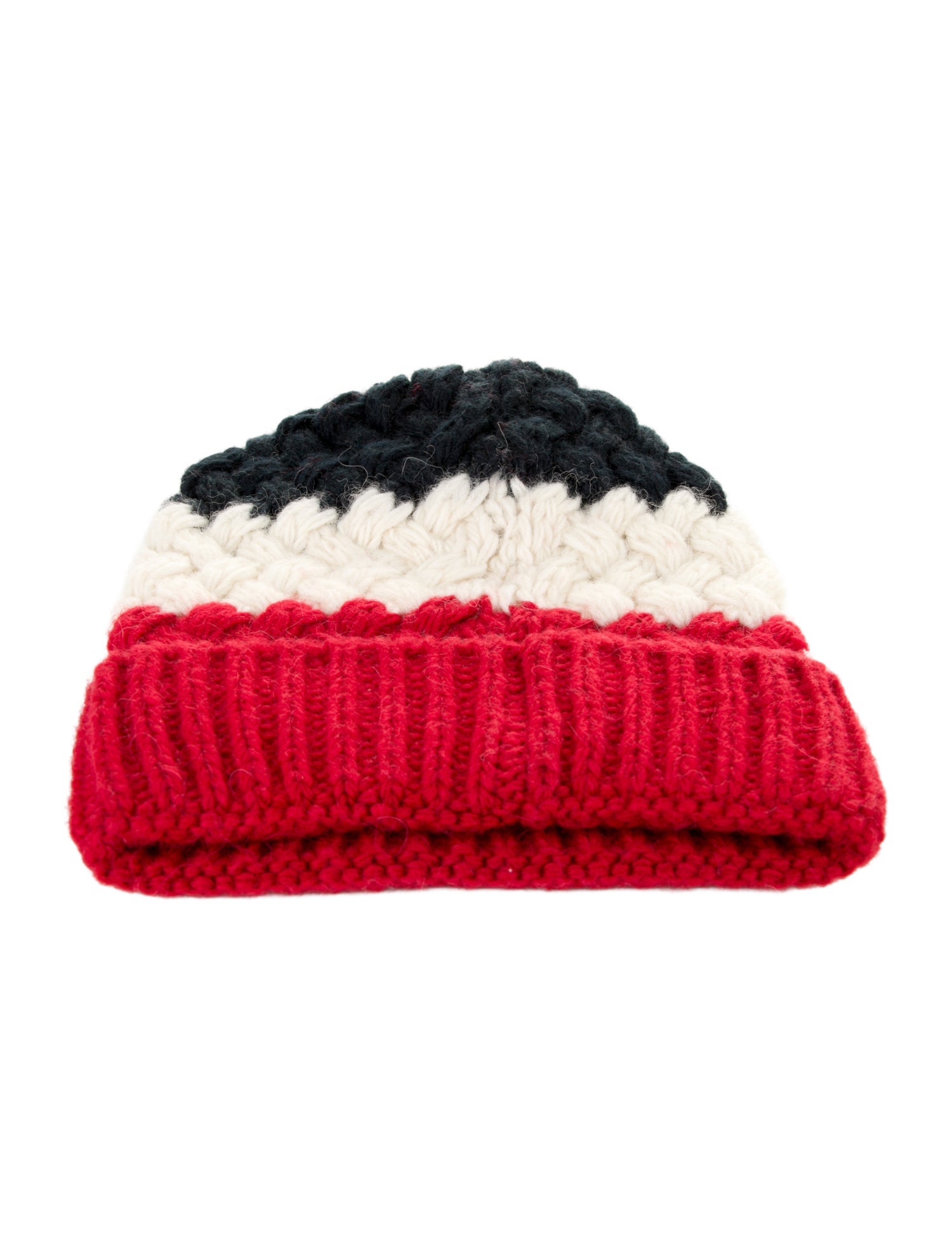 Supreme Mohair Tiger Stripe Beanie - Black Hats, Accessories