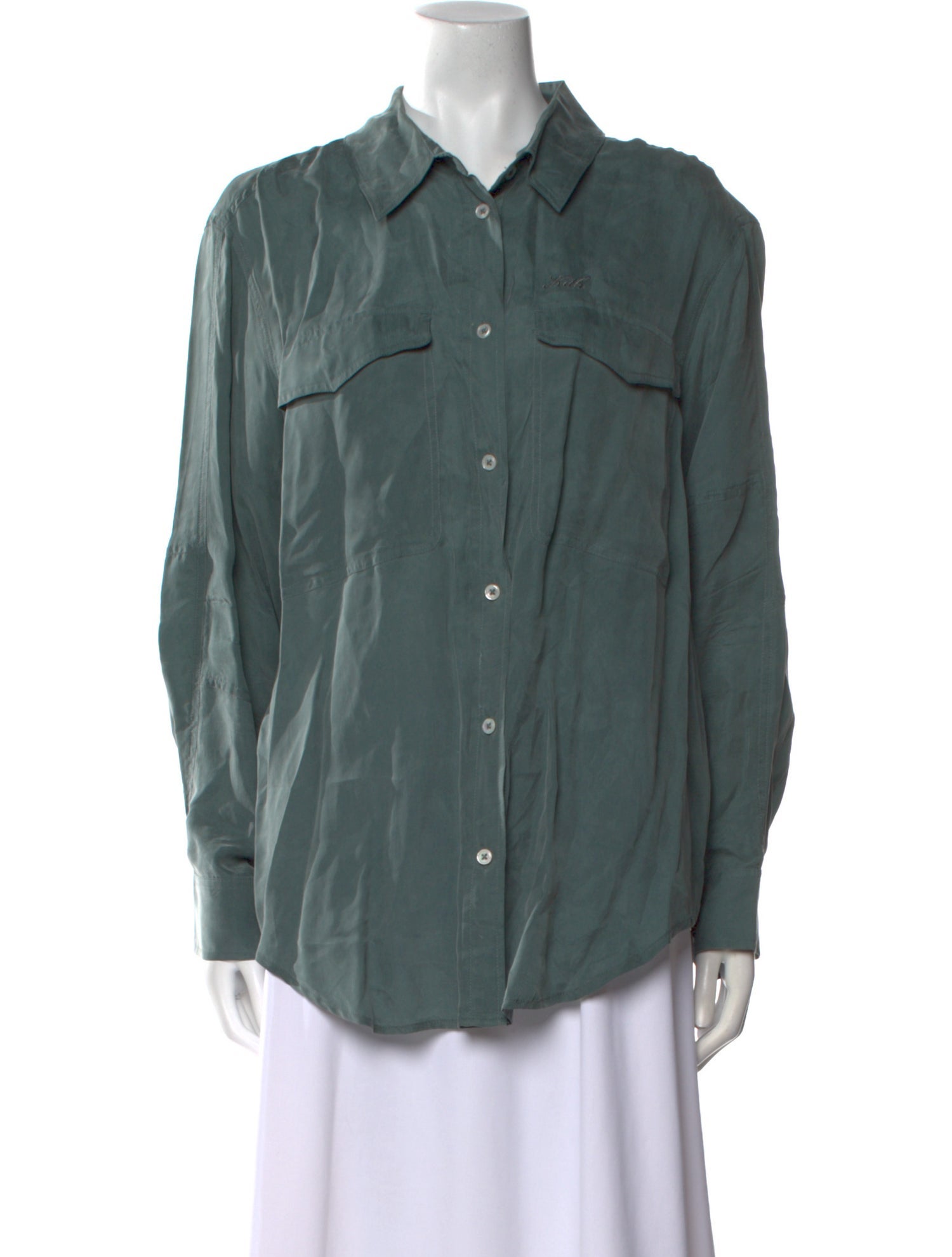 KITH Long Sleeve Button-Up Top