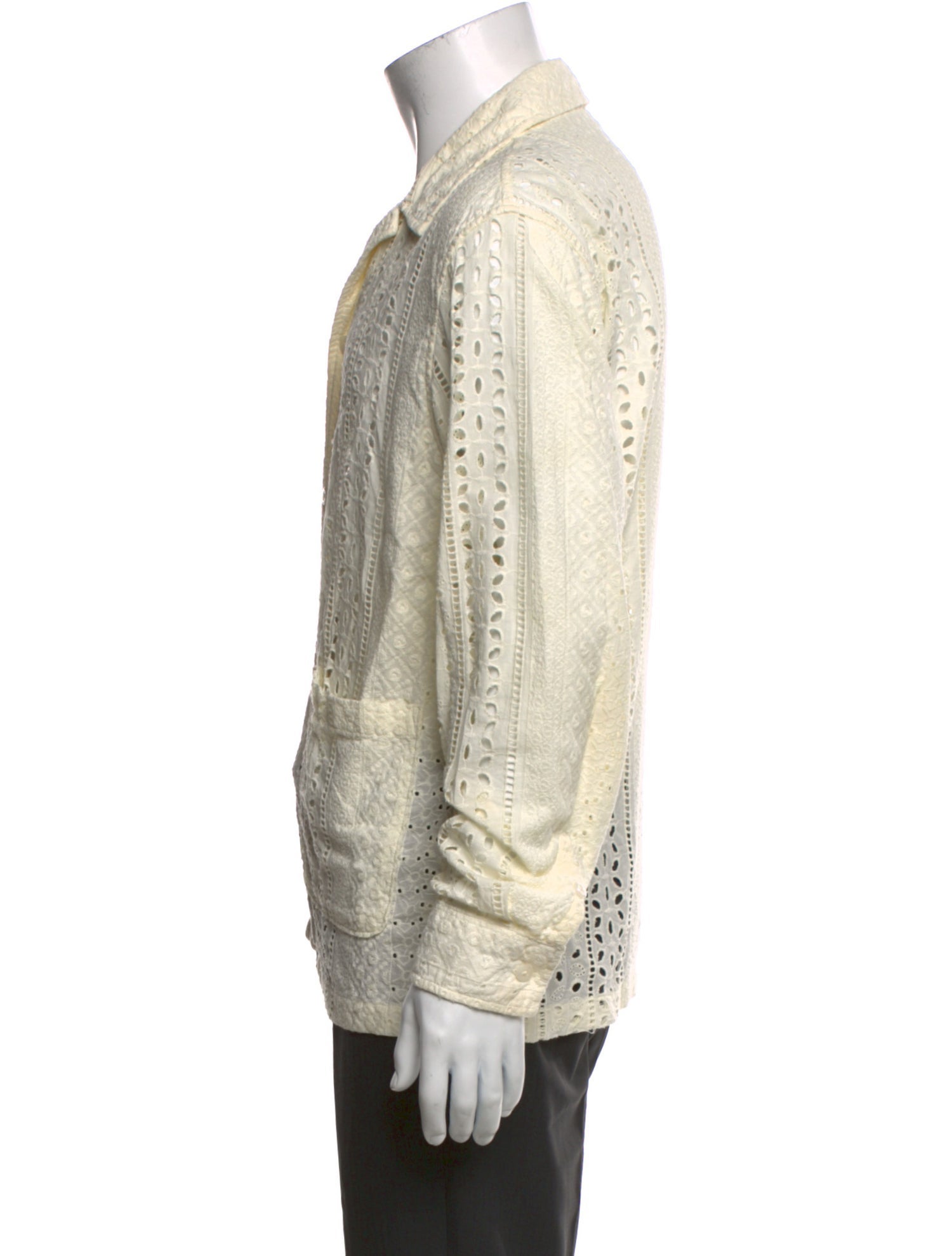 KITH Lace Pattern Long Sleeve Shirt