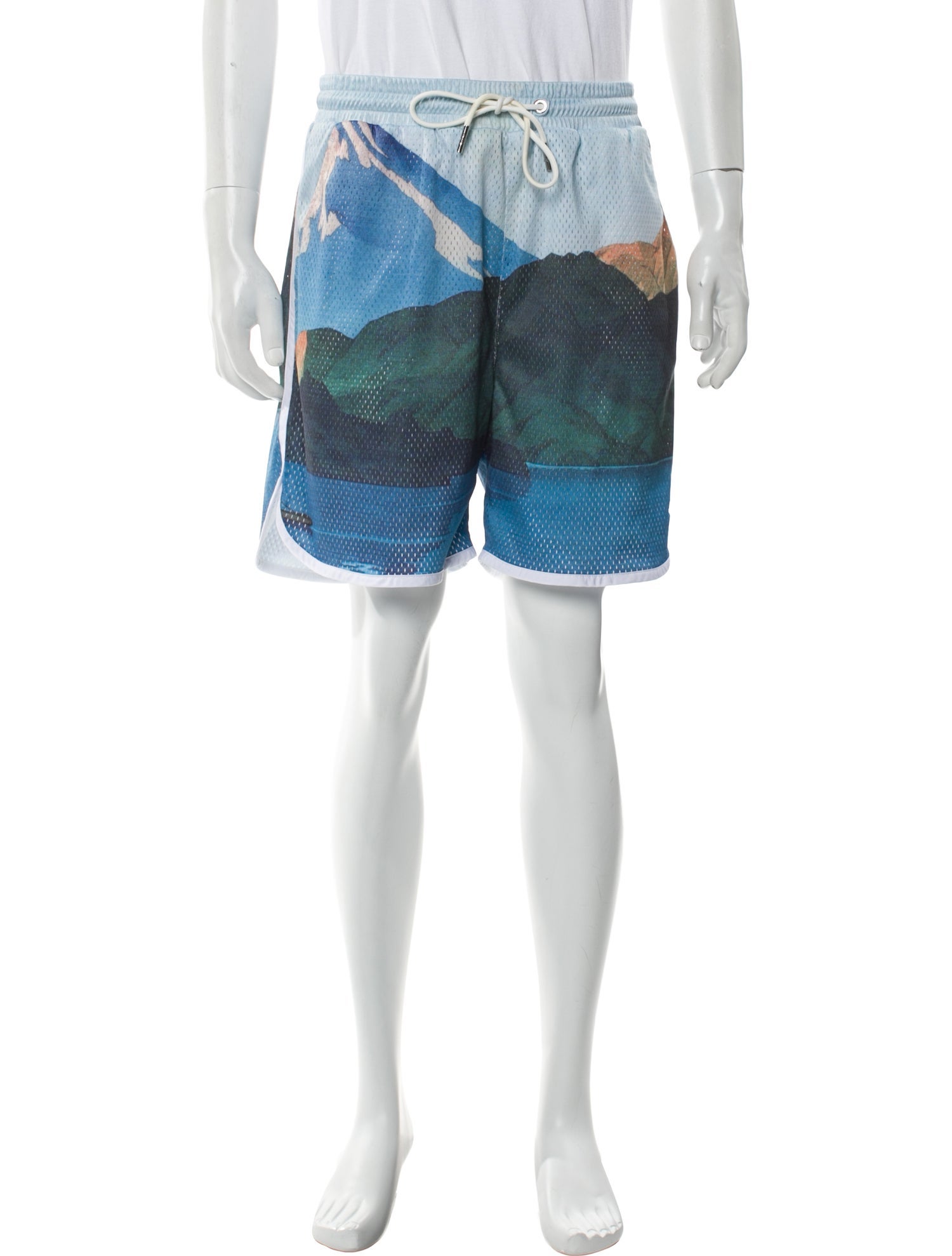 Fear Of God Sixth Collection Iridescent Jogger Shorts - Grey