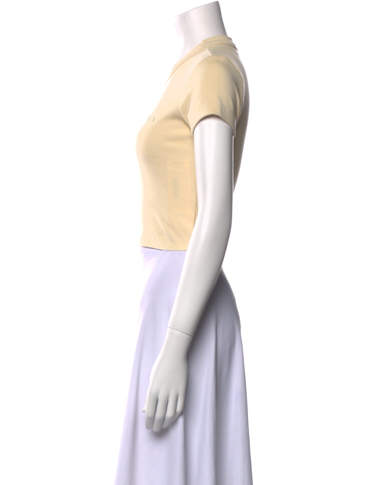 KITH Crew Neck Short Sleeve Crop Top