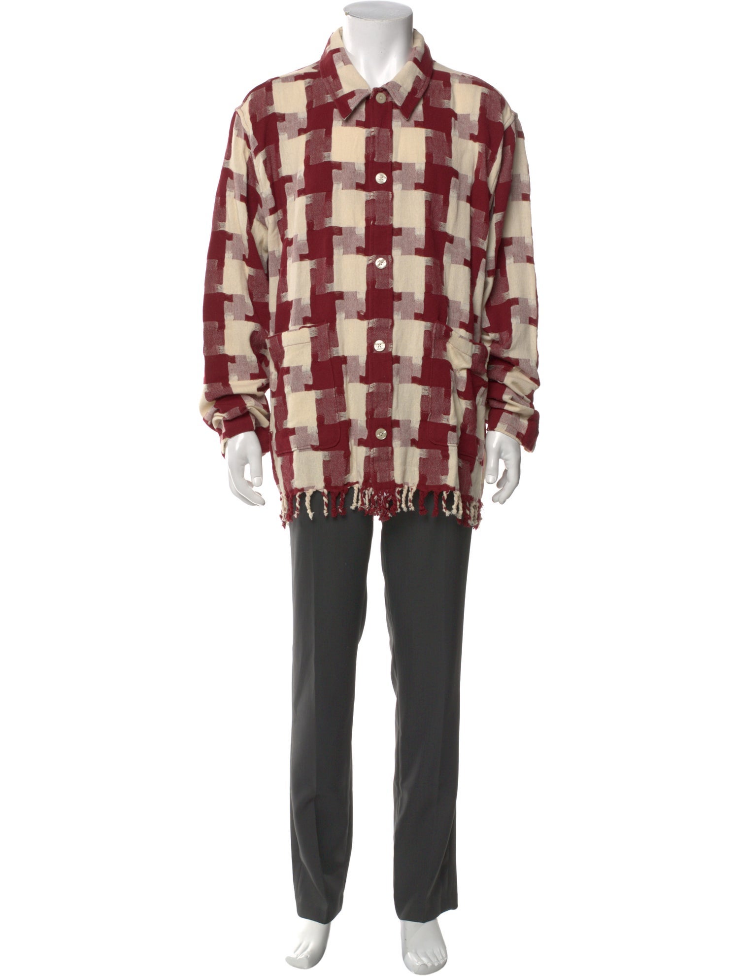 KITH Plaid Print Long Sleeve Shirt w/ Tags