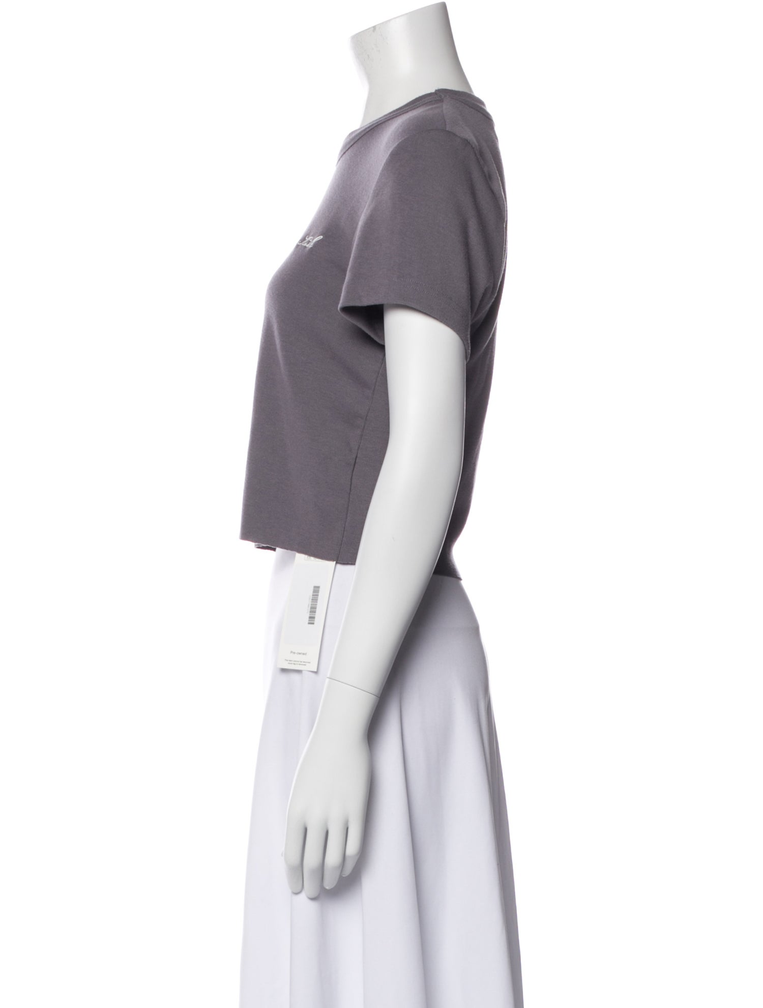 KITH Crew Neck Short Sleeve Crop Top