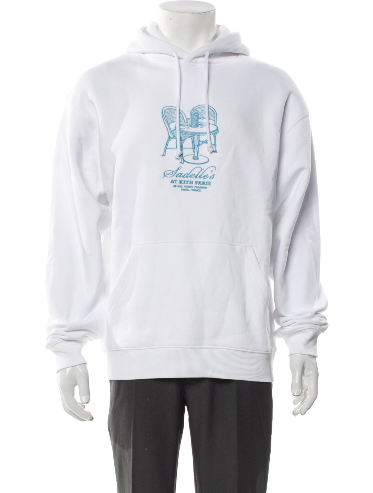 KITH Graphic Print Crew Neck Hoodie