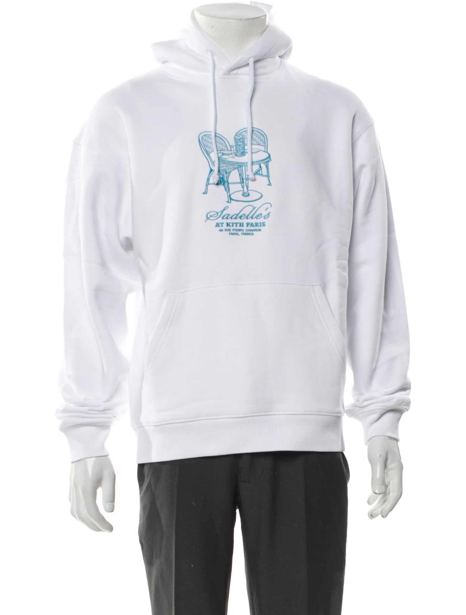 KITH Graphic Print Crew Neck Hoodie w/ Tags