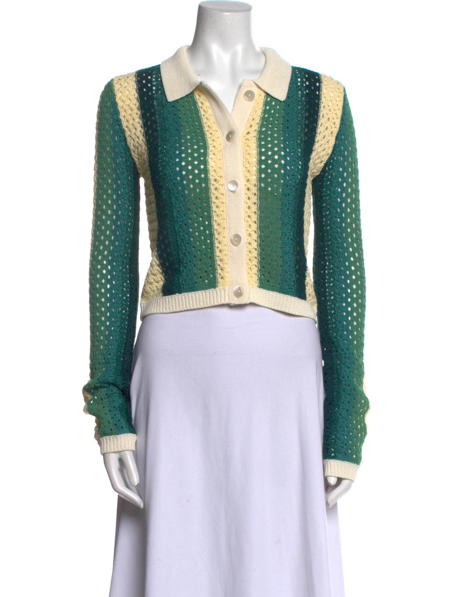 KITH Printed V-Neck Sweater w/ Tags