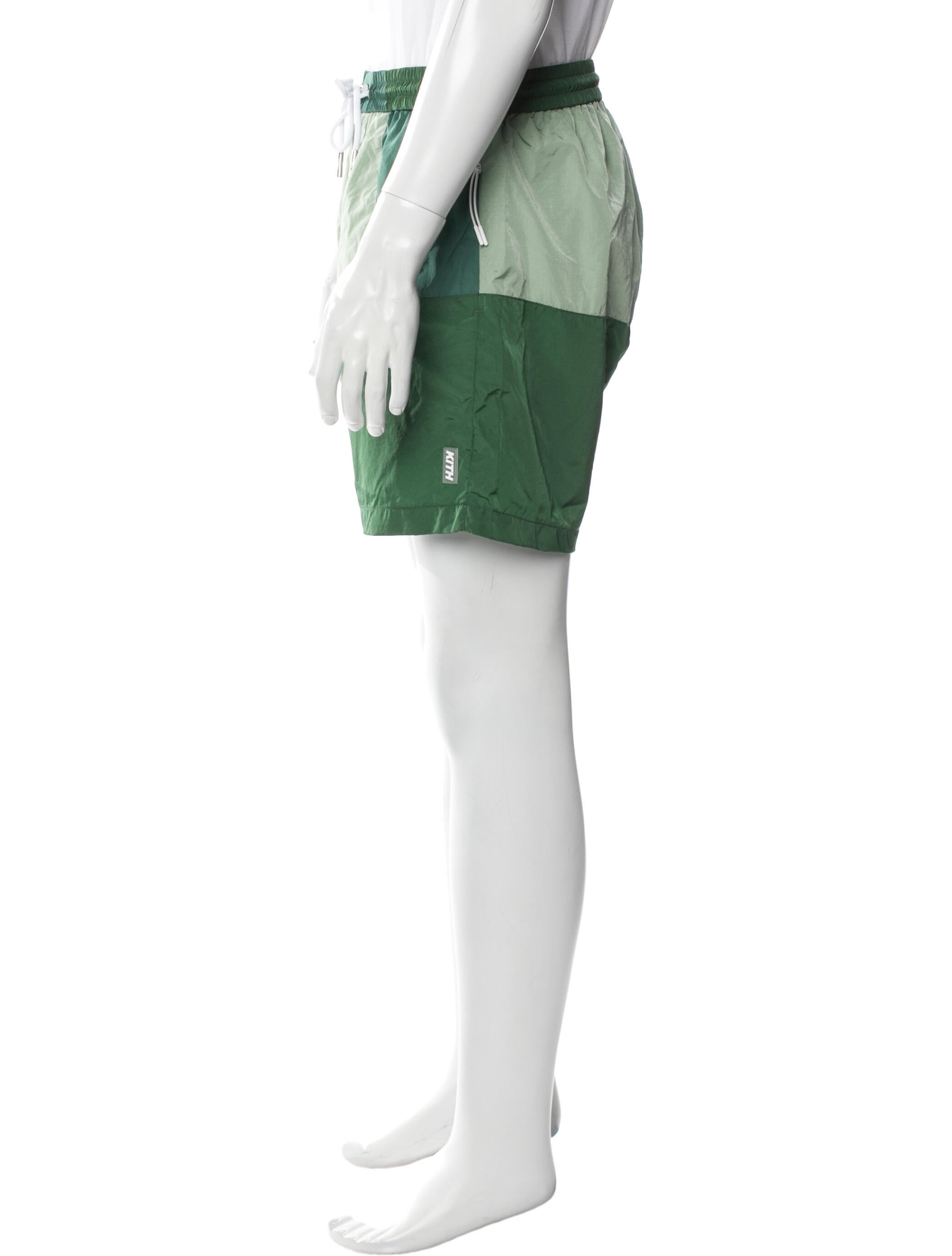 KITH Colorblock Pattern Swim Trunks w/ Tags