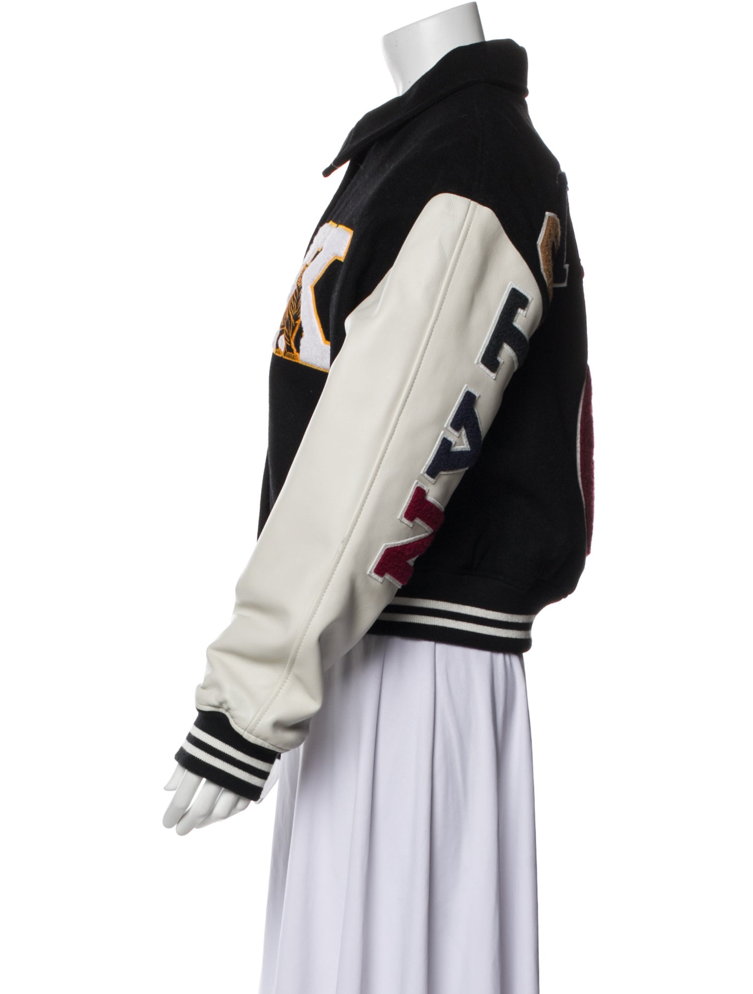 KITH Wool Graphic Print Bomber Jacket