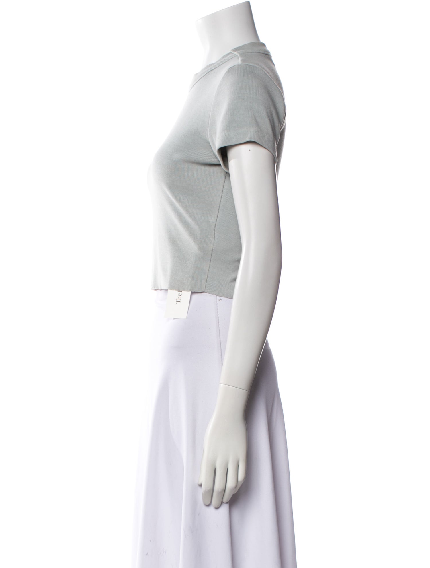 KITH Crew Neck Short Sleeve Crop Top