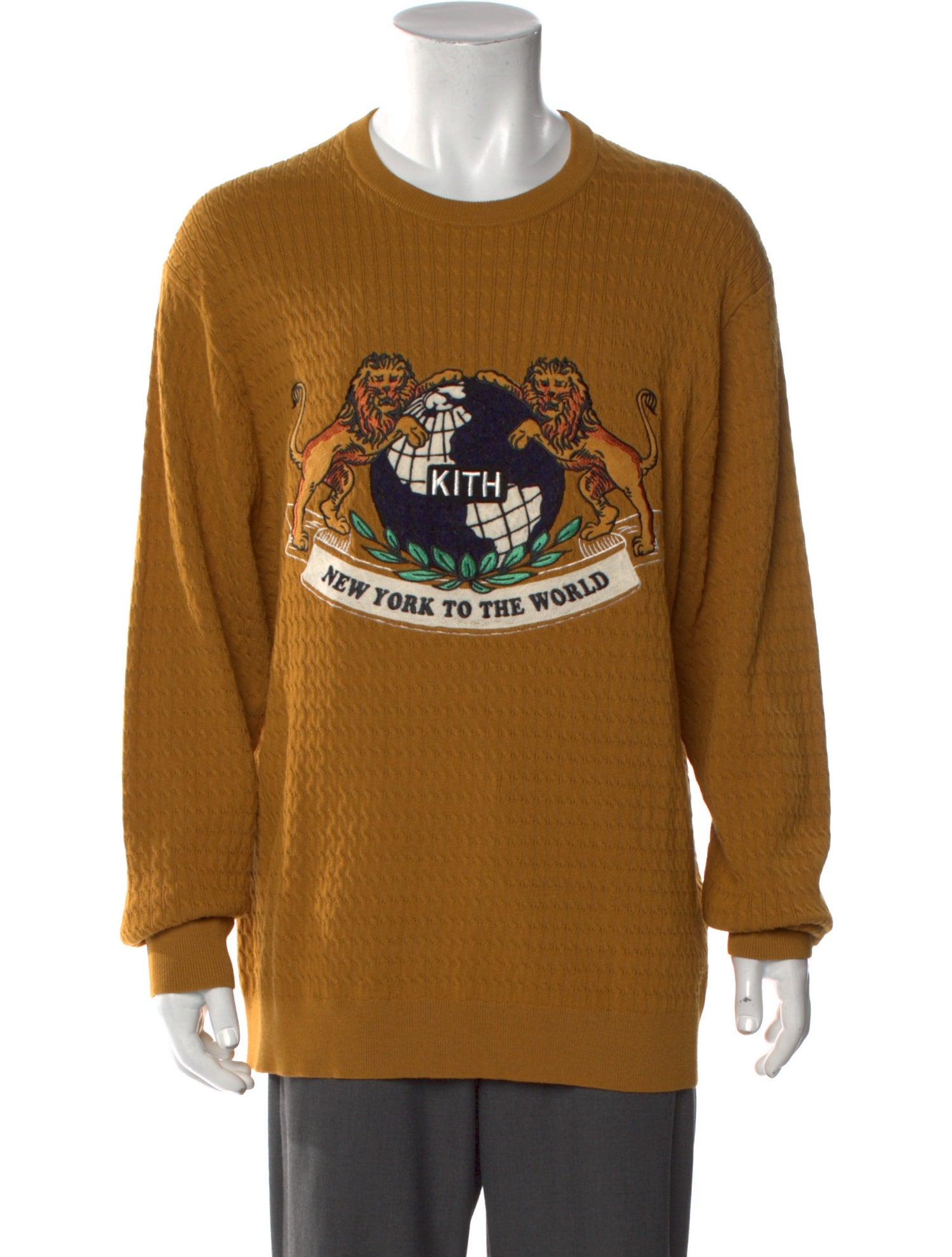 KITH Graphic Print Crew Neck Pullover w/ Tags