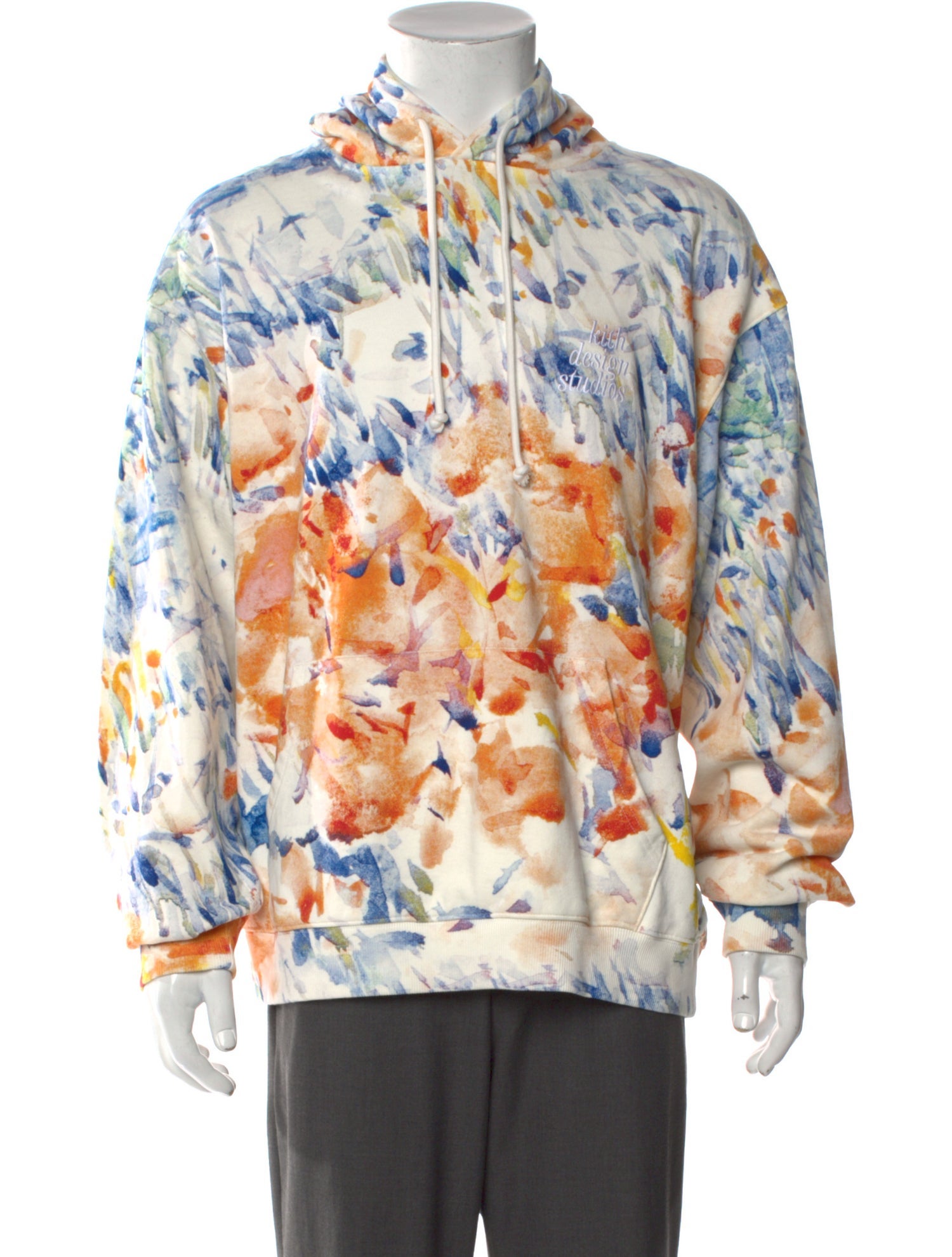 KITH Printed Crew Neck Hoodie w/ Tags