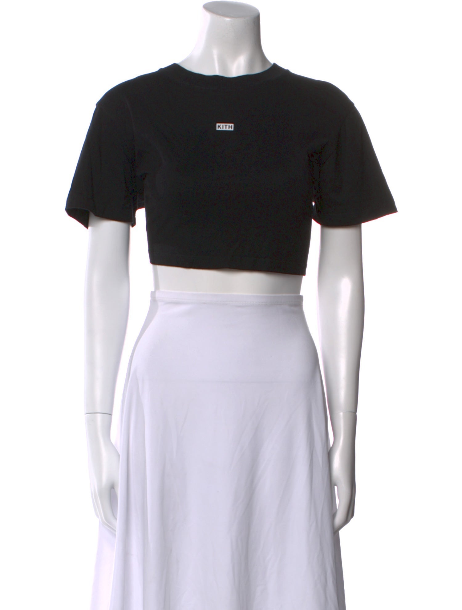 KITH Crew Neck Short Sleeve Crop Top