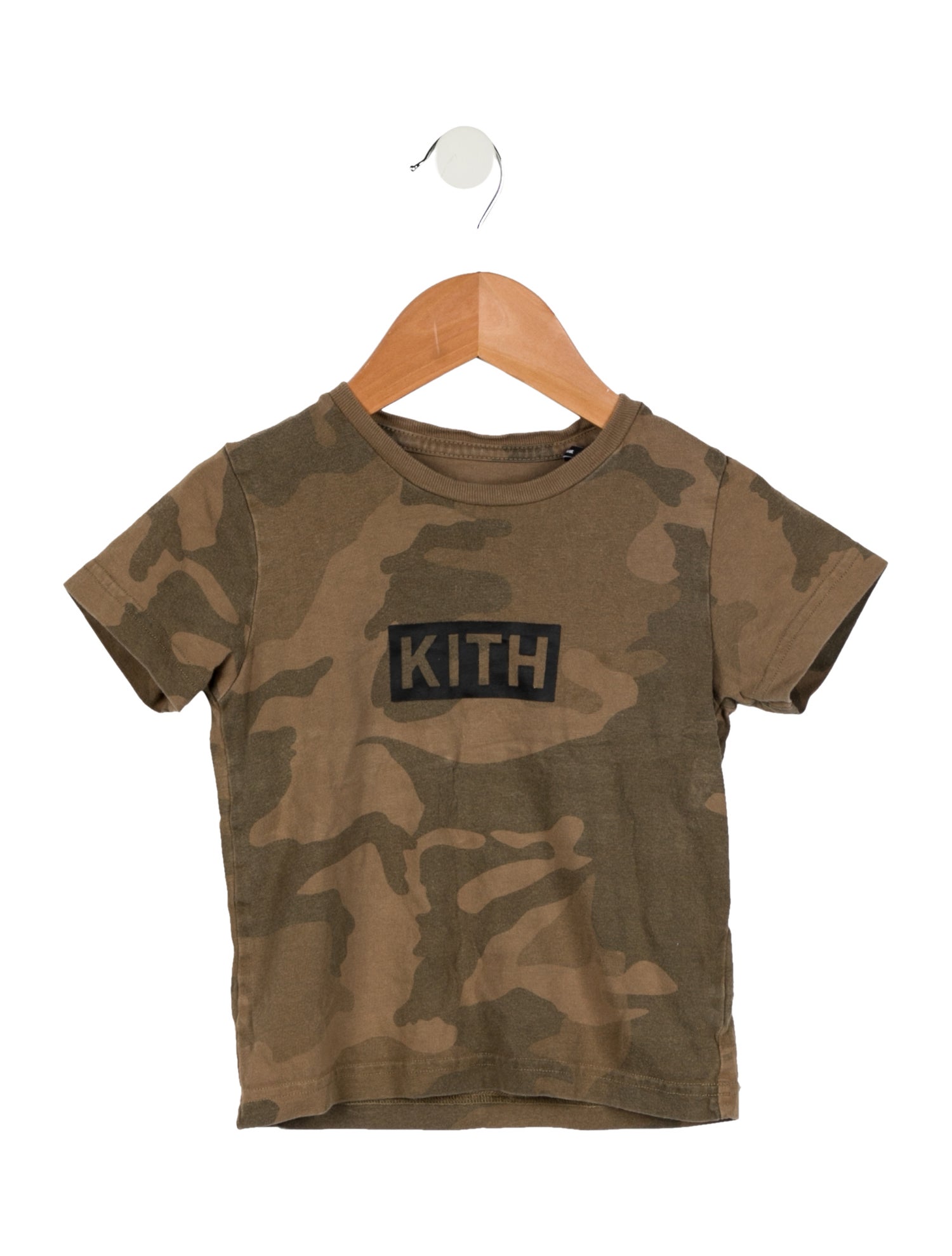 KITH Toddlers' Camouflage Short Sleeve Shirt